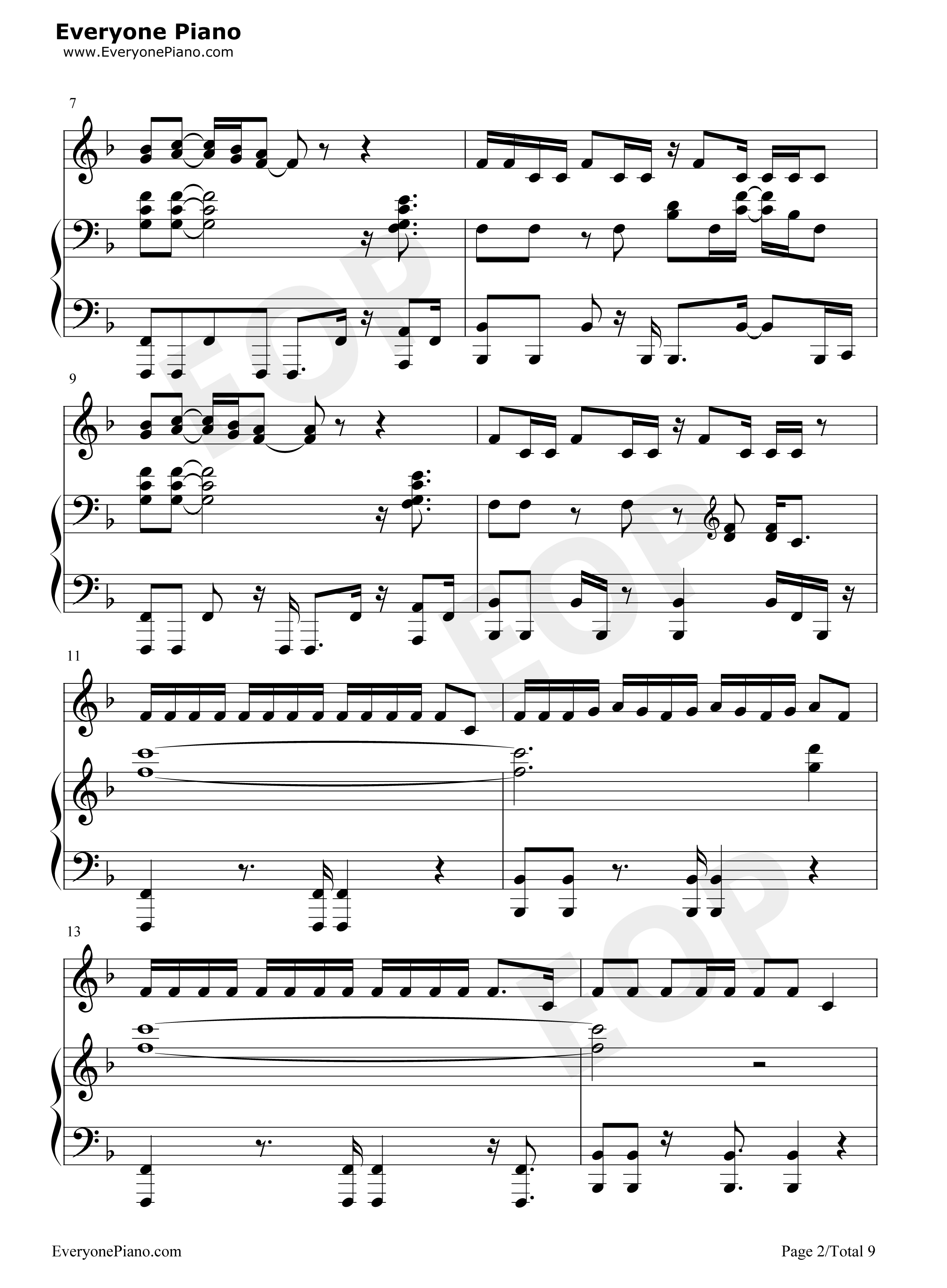 Helpless钢琴谱_Lin_Manuel_Miranda