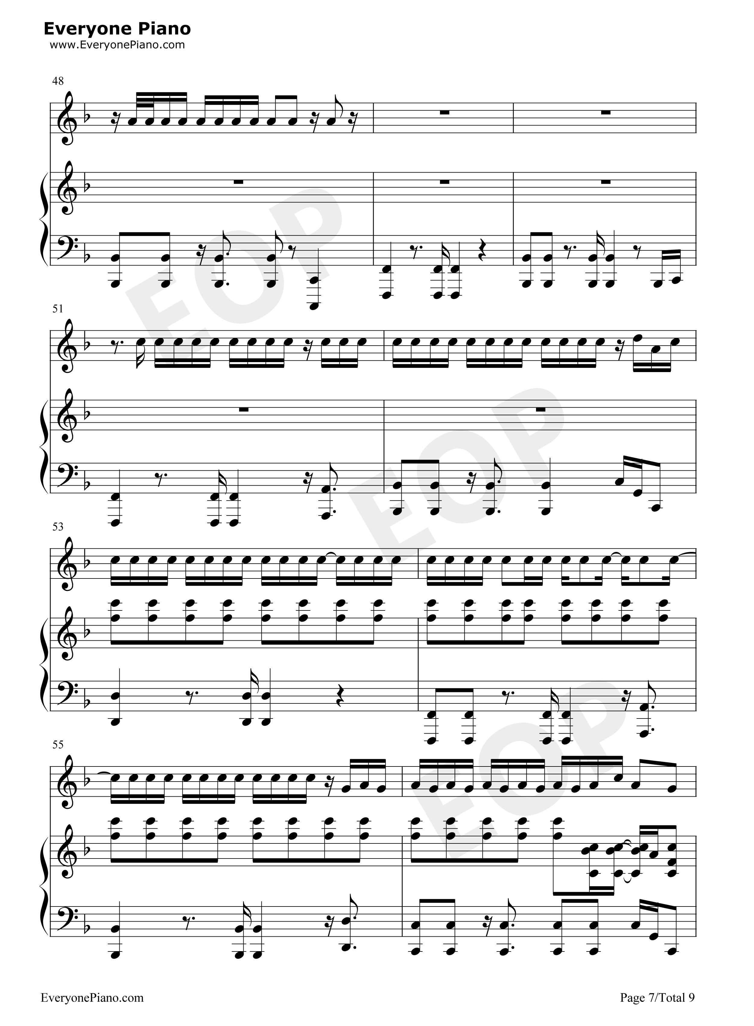 Helpless钢琴谱_Lin_Manuel_Miranda