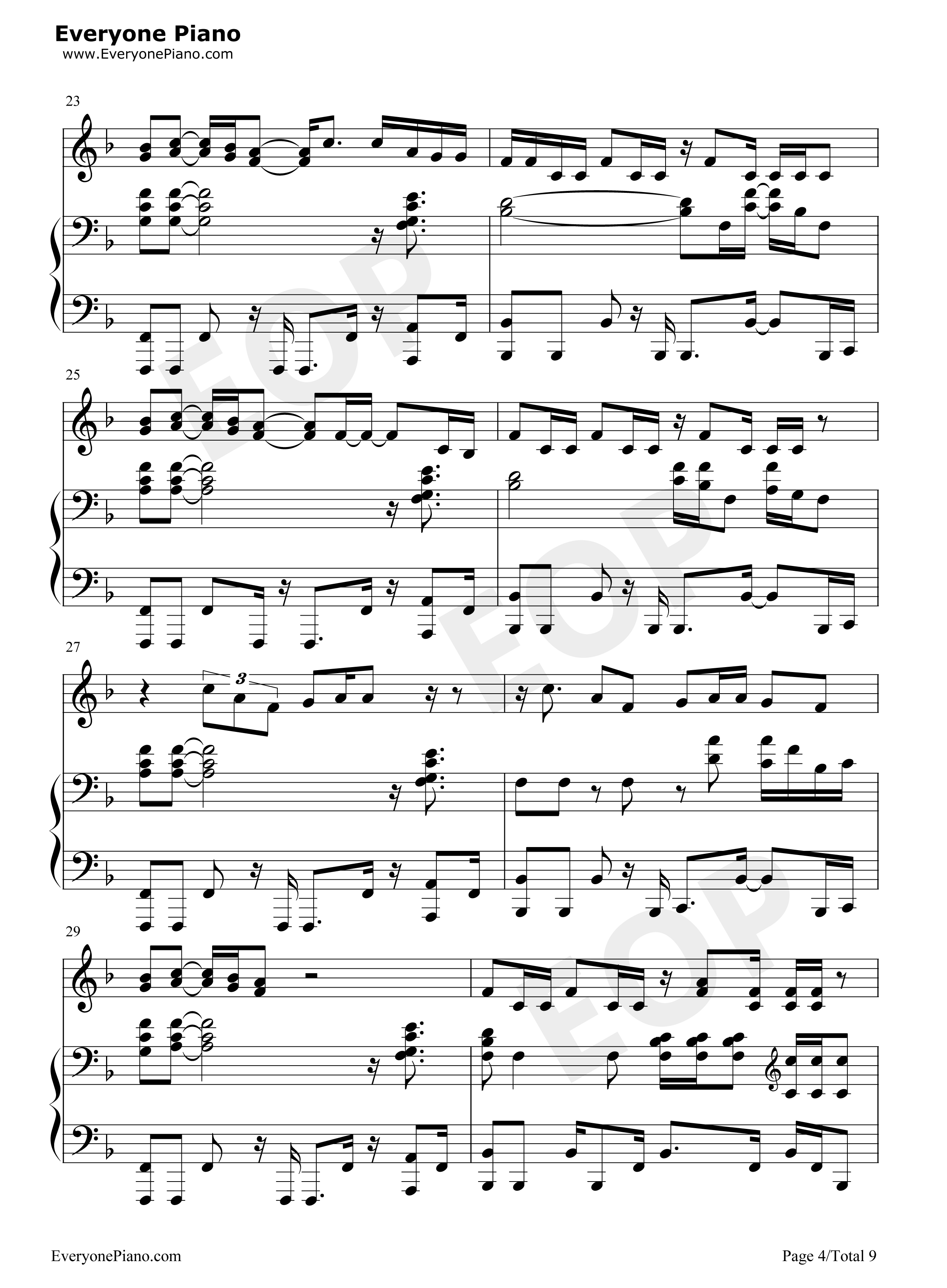 Helpless钢琴谱_Lin_Manuel_Miranda