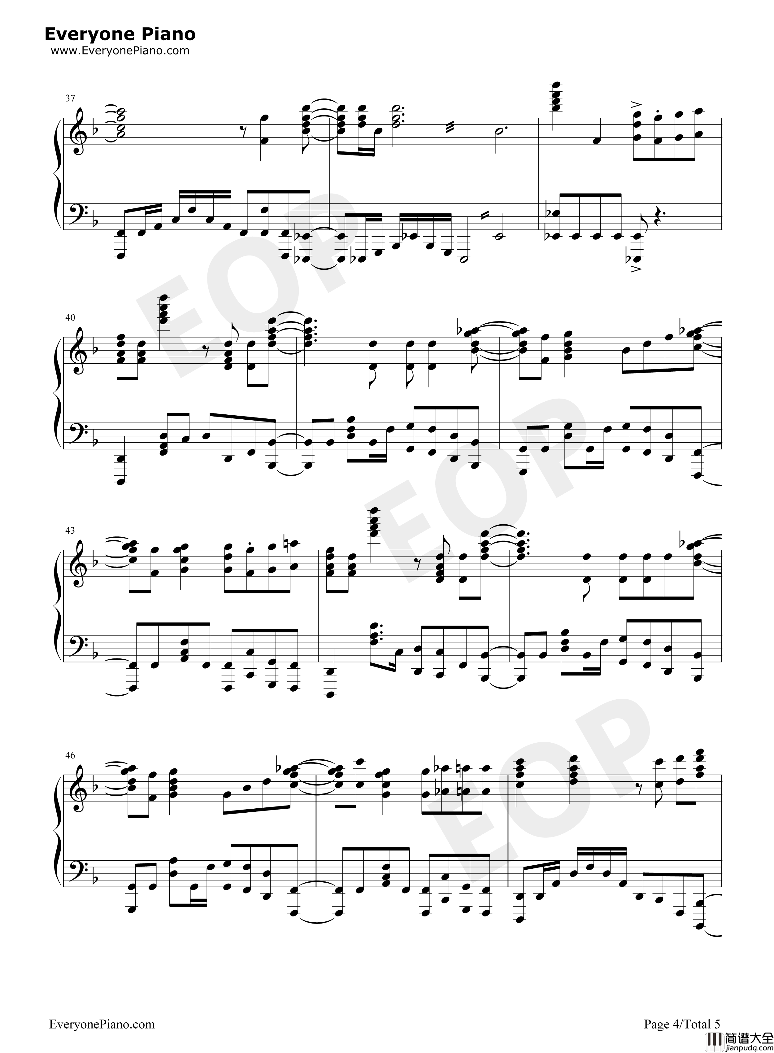 The_Other_Side_Of_The_Wall钢琴谱_Void_Chords__MARU