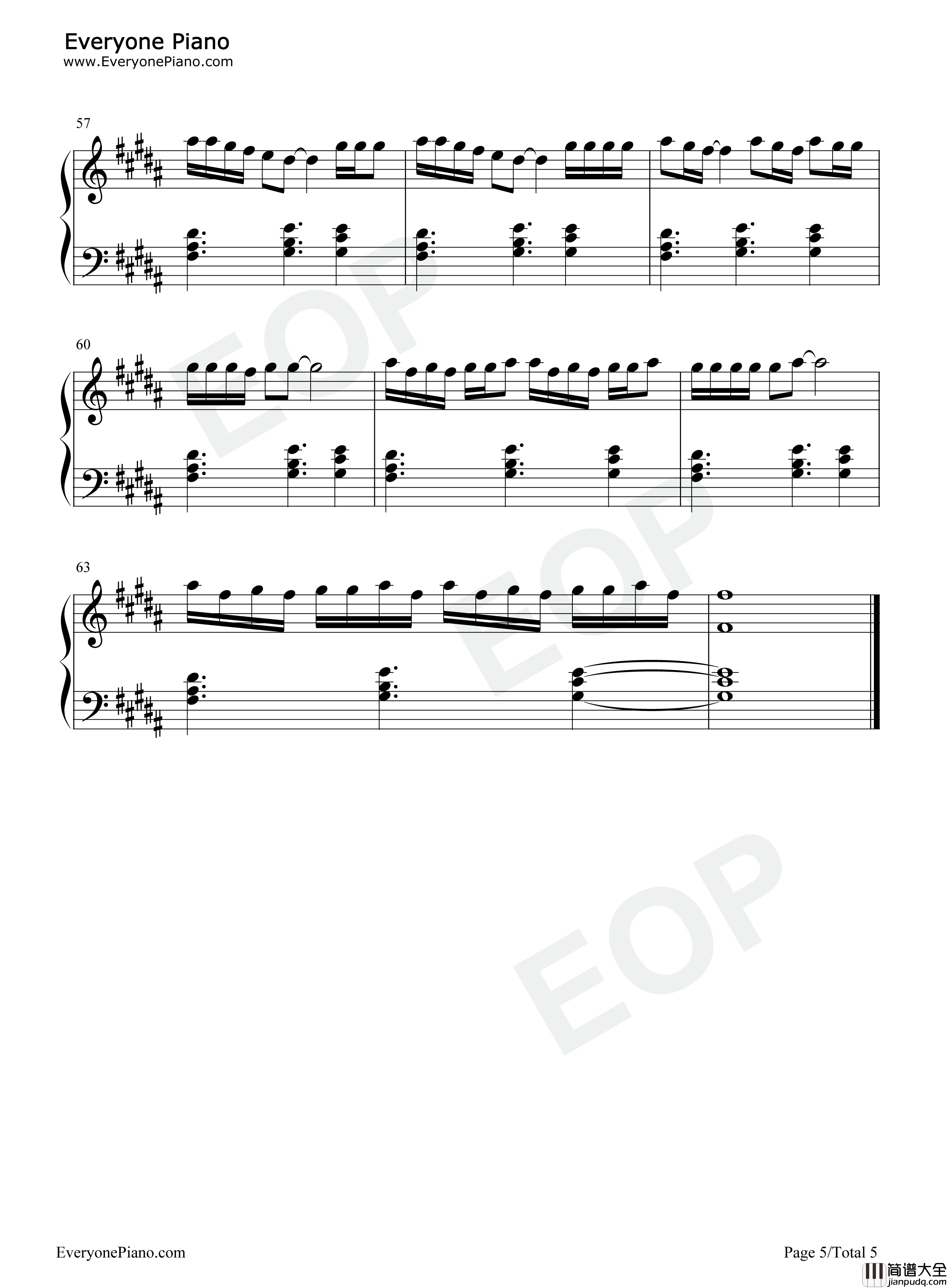 Franchise钢琴谱_Travis_Scott_Young_Thug_M.I.A.