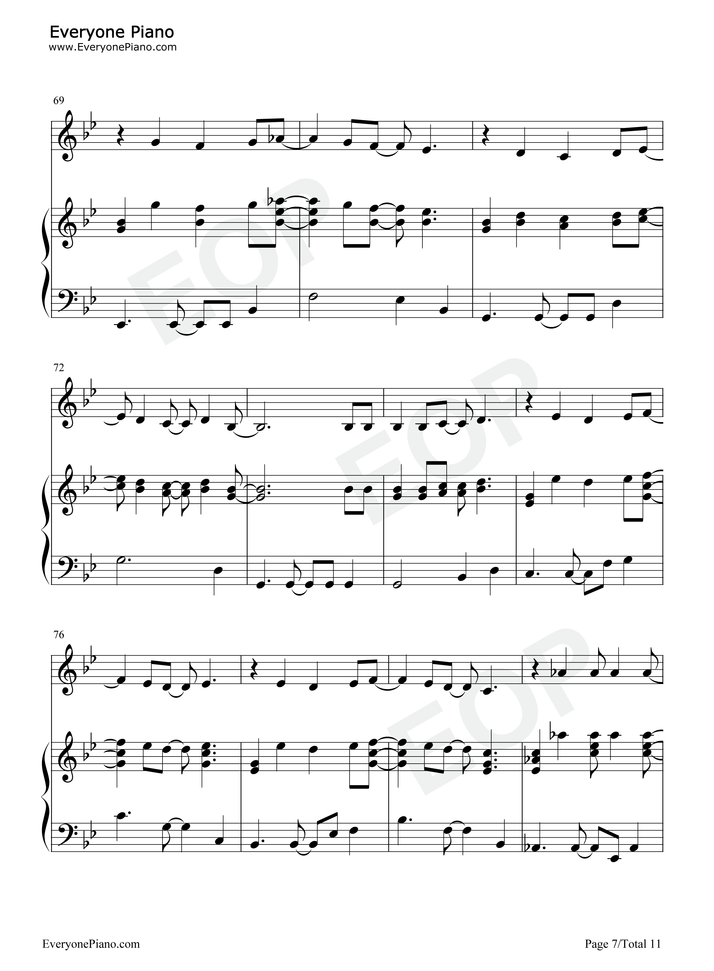 I_Will_Be_There_for_You钢琴谱_The_Rembrandts