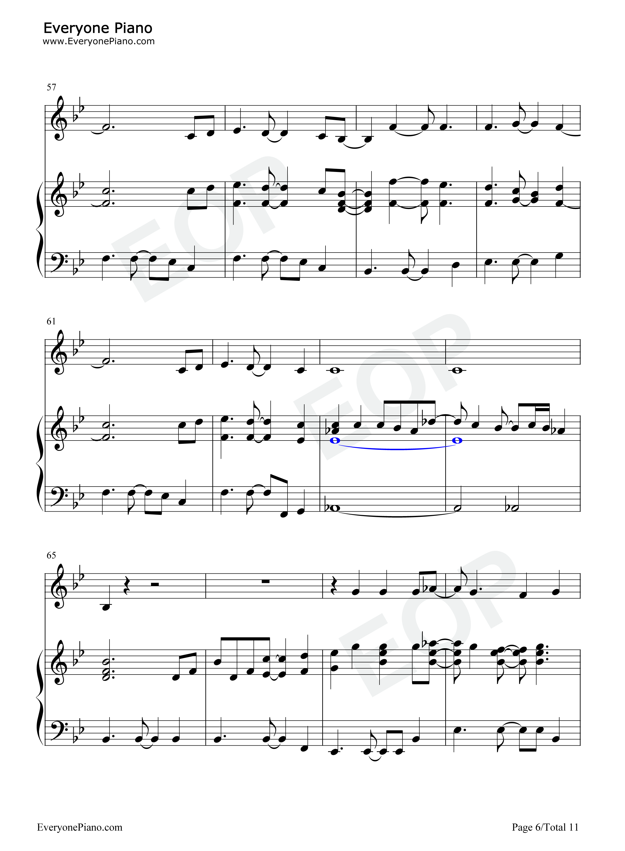 I_Will_Be_There_for_You钢琴谱_The_Rembrandts