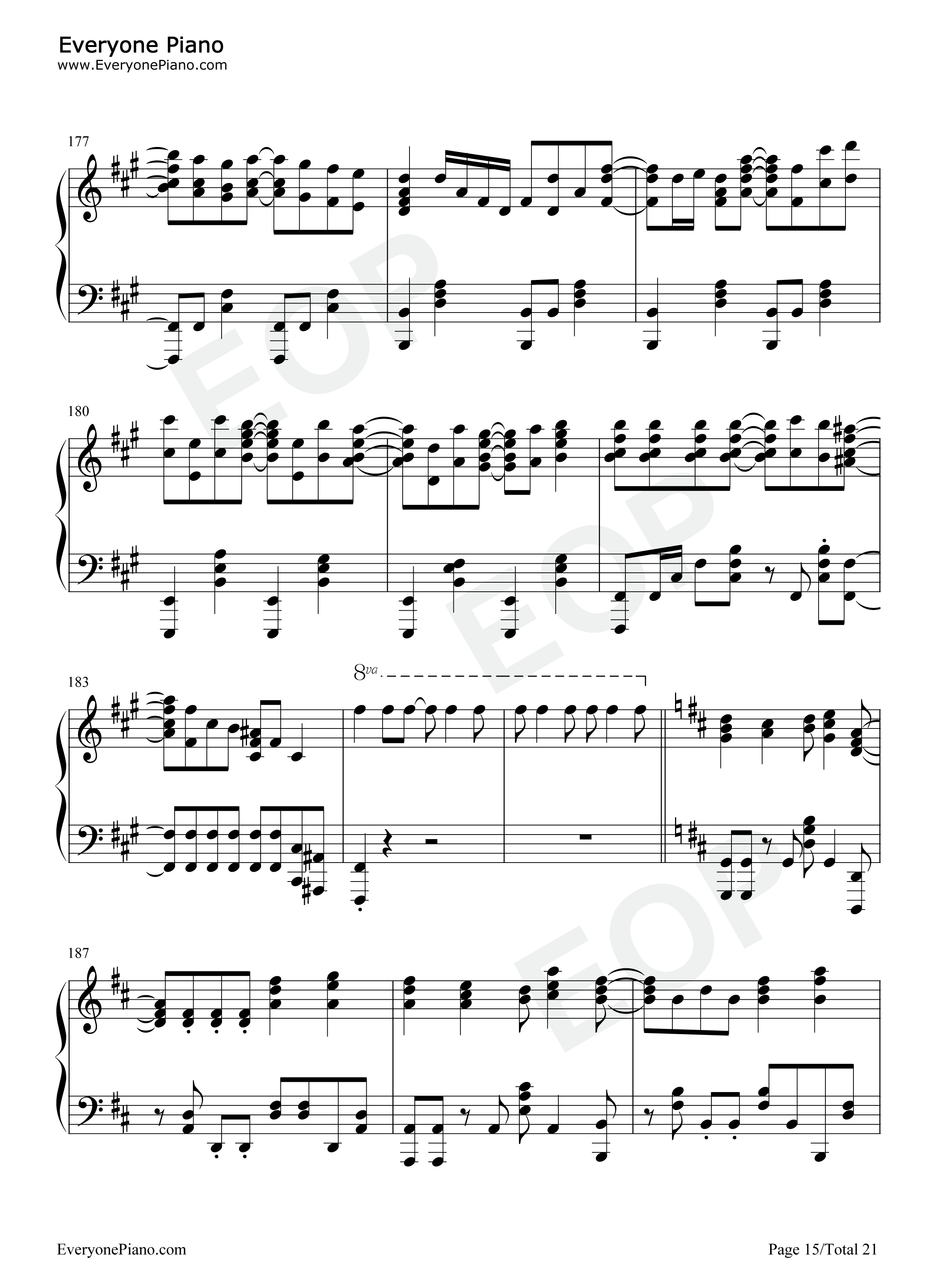 Leap_of_faith钢琴谱_fripSide