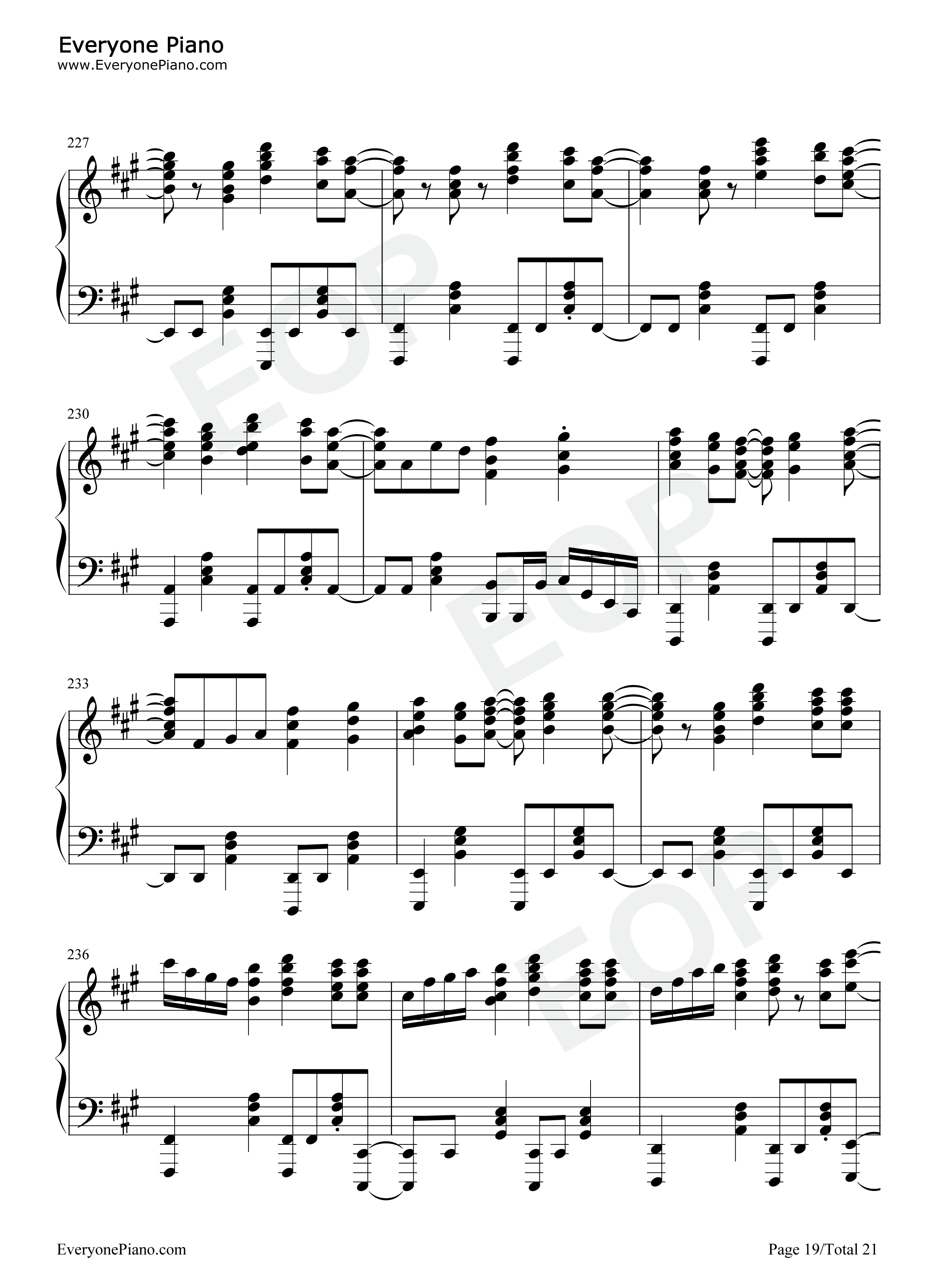 Leap_of_faith钢琴谱_fripSide