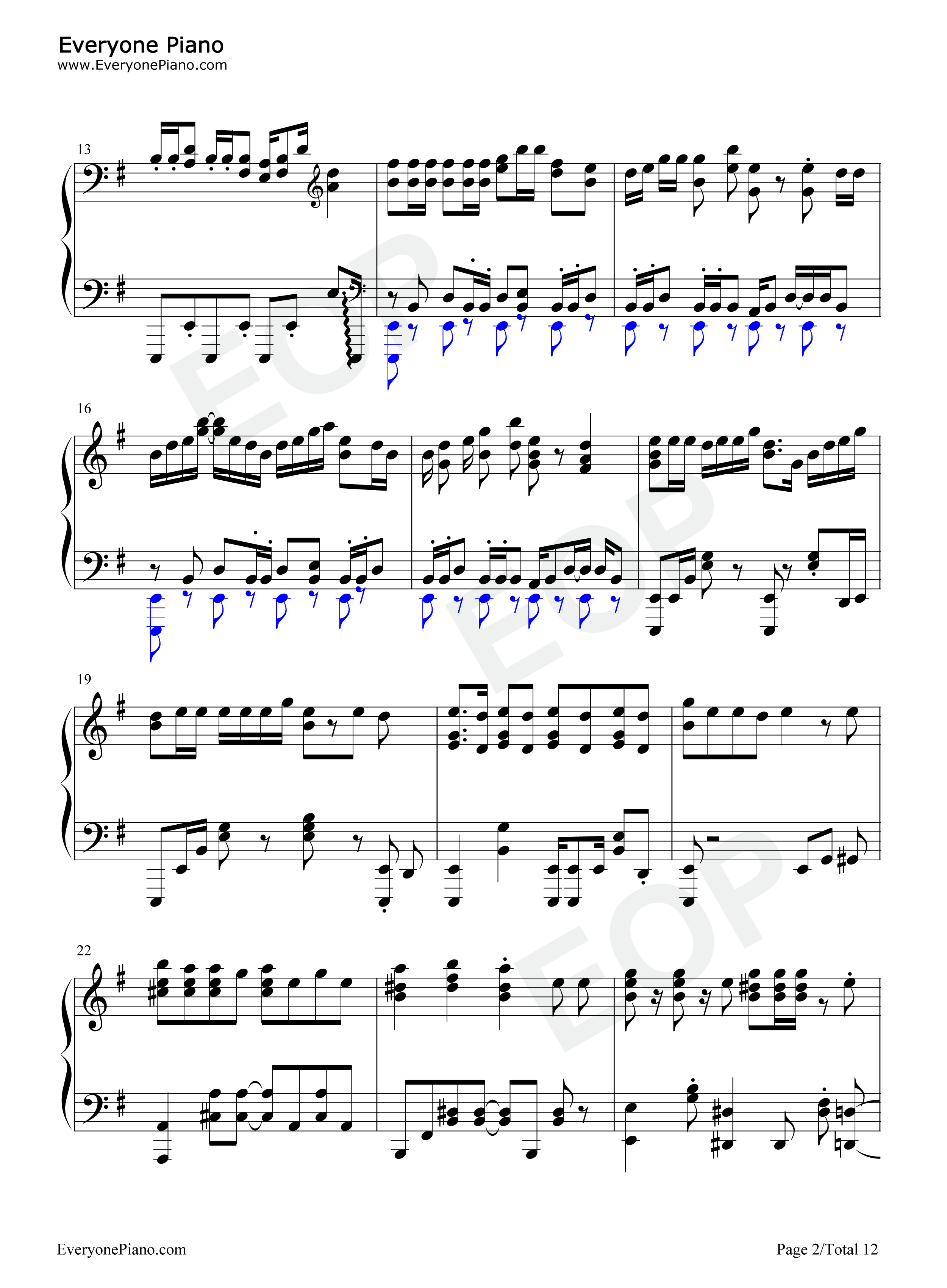 Fightin_Pose钢琴谱_小仓唯