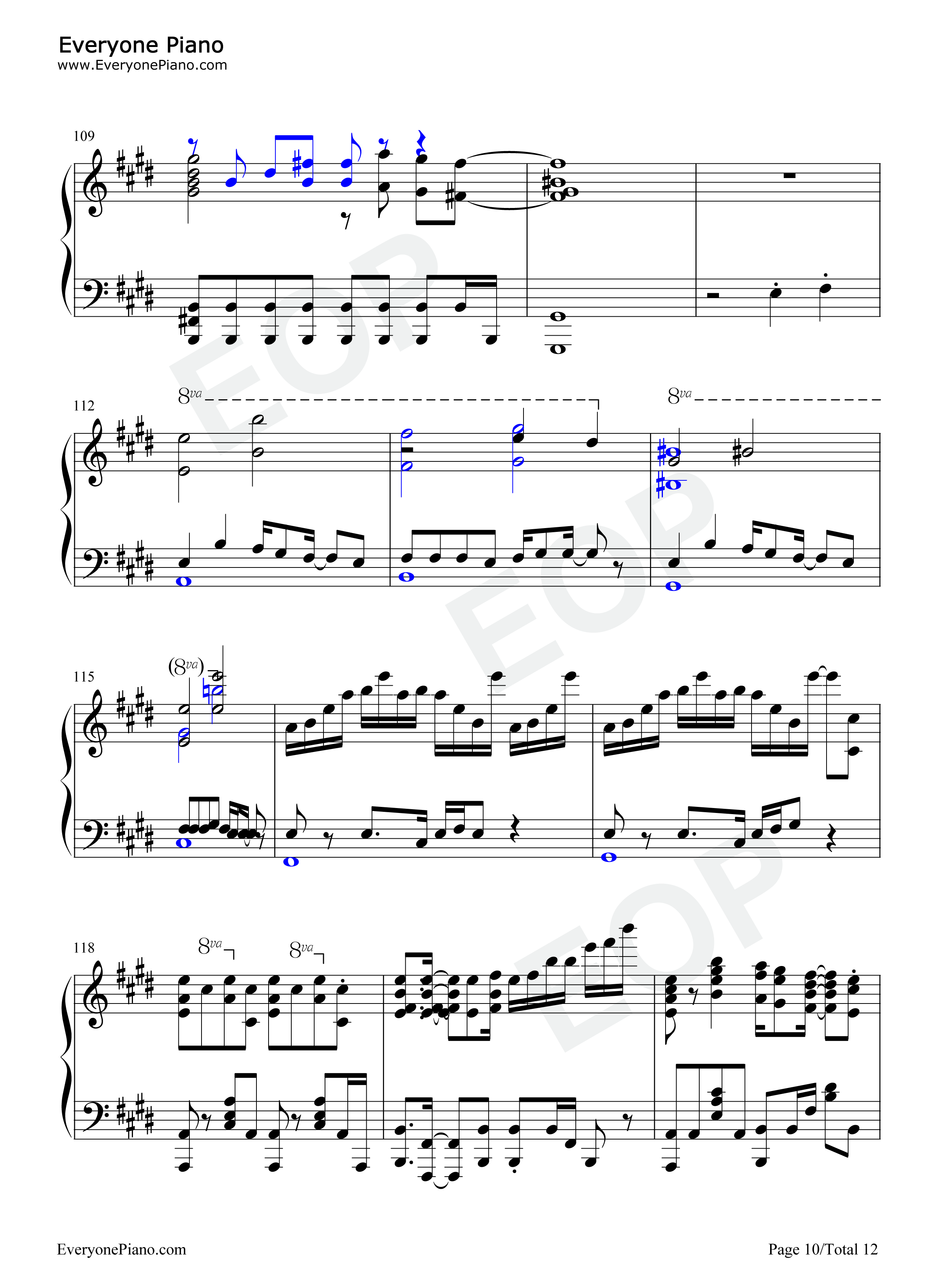 Fightin_Pose钢琴谱_小仓唯