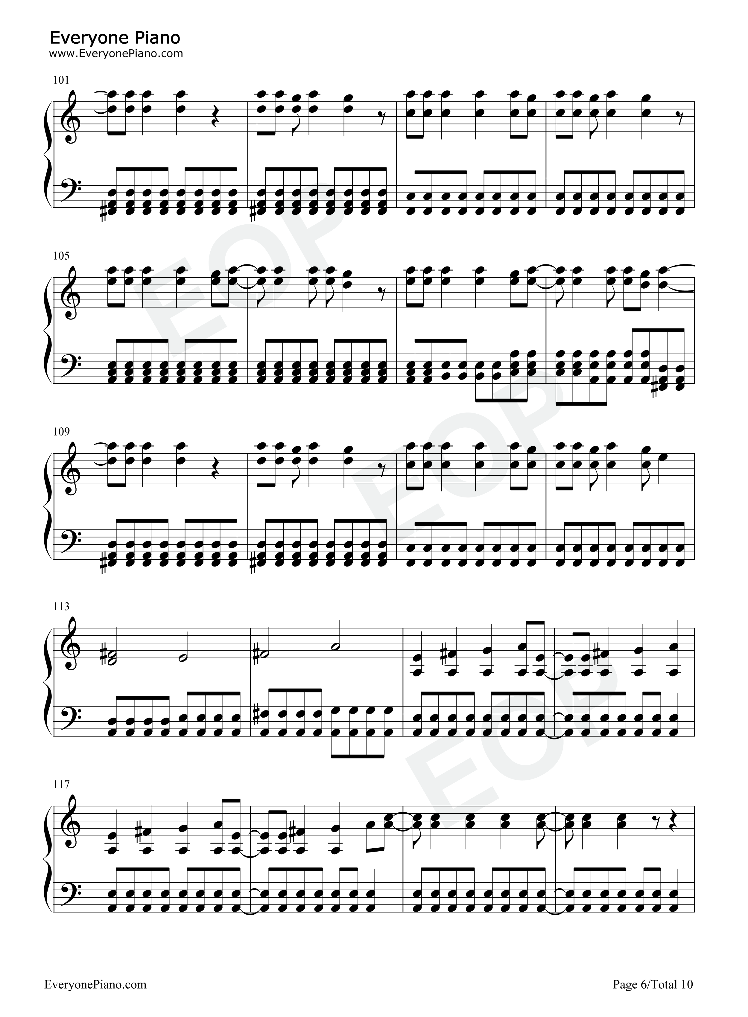 The_Pretender钢琴谱_Foo_Fighters