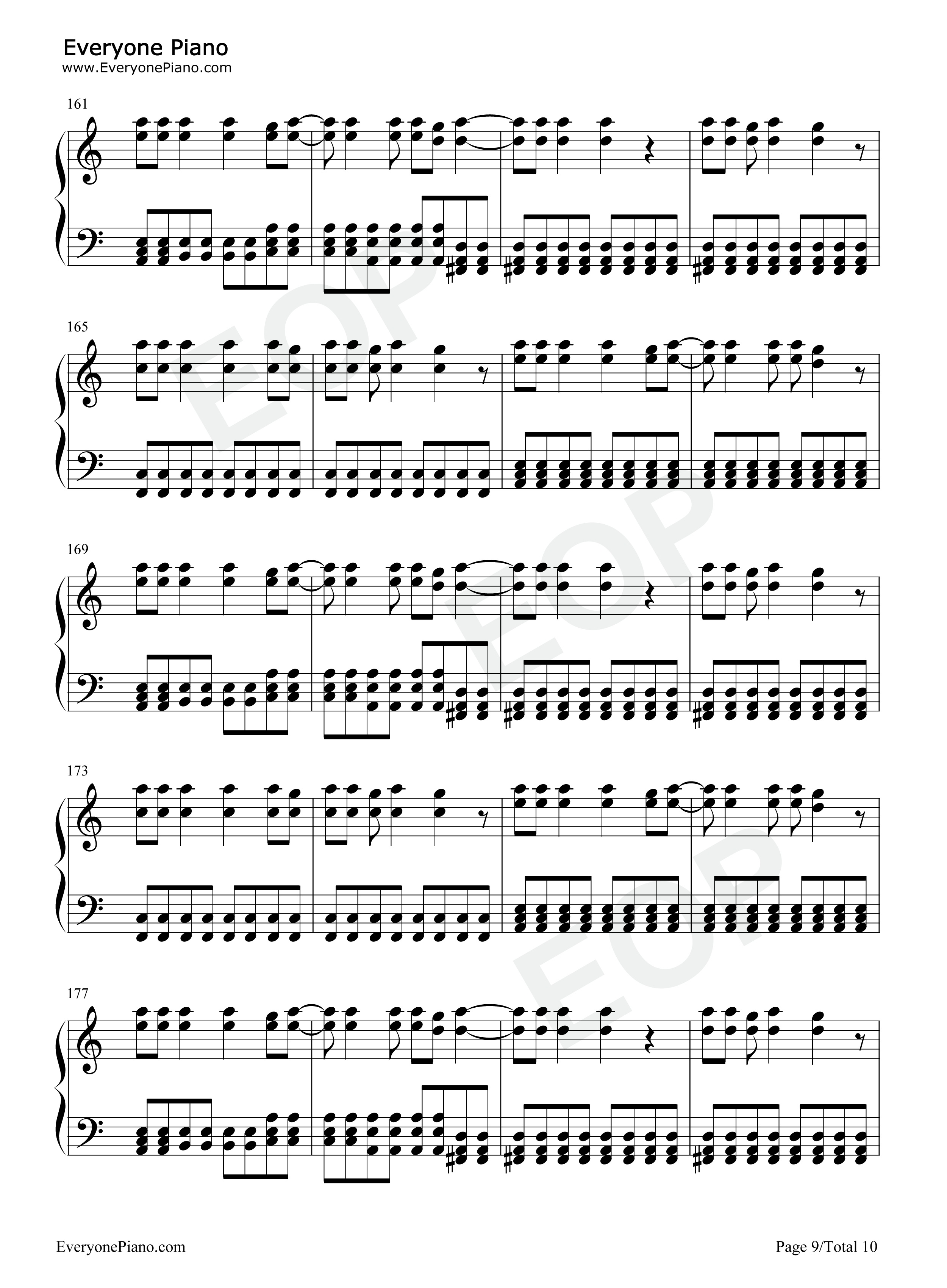 The_Pretender钢琴谱_Foo_Fighters