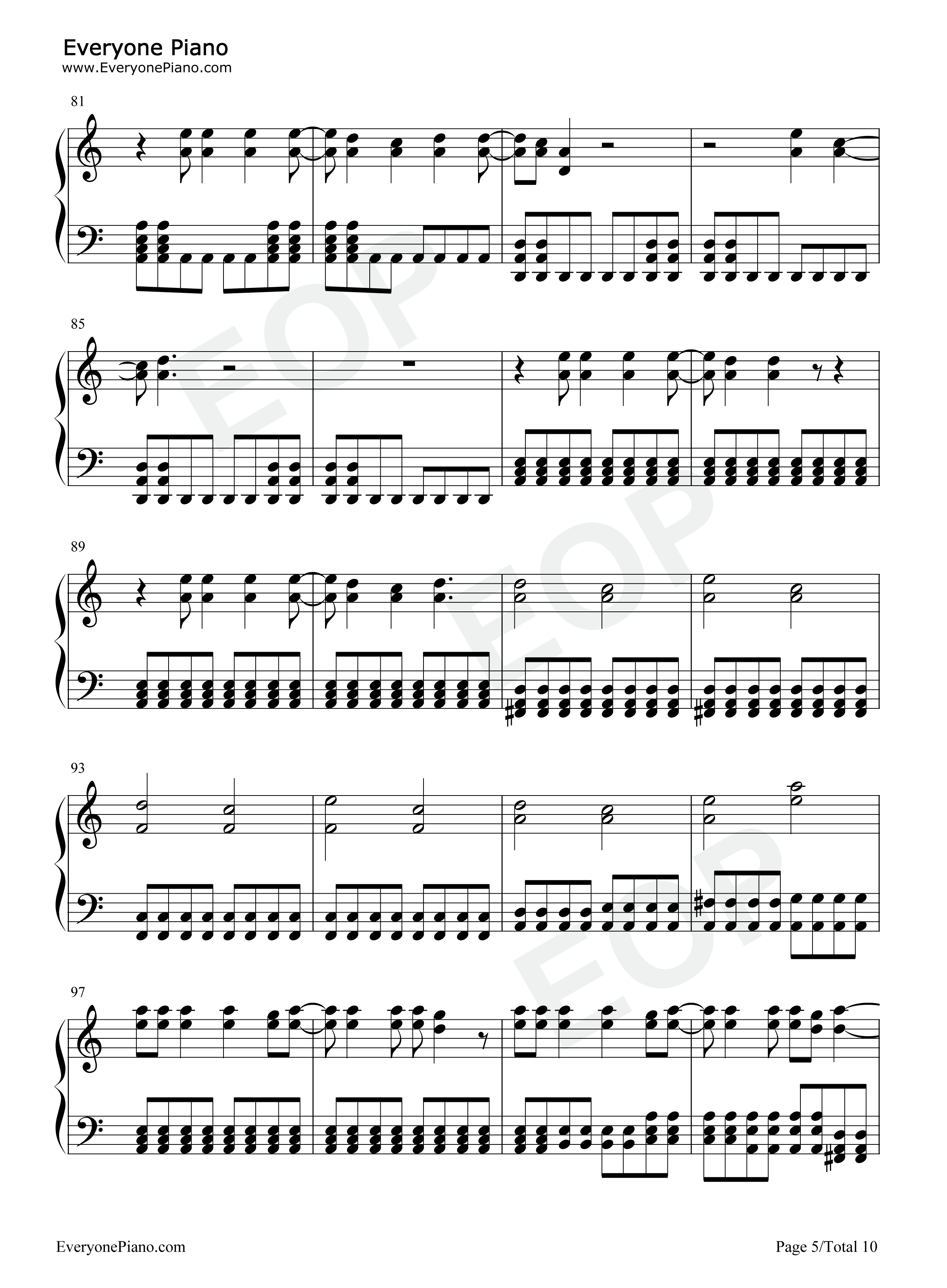 The_Pretender钢琴谱_Foo_Fighters