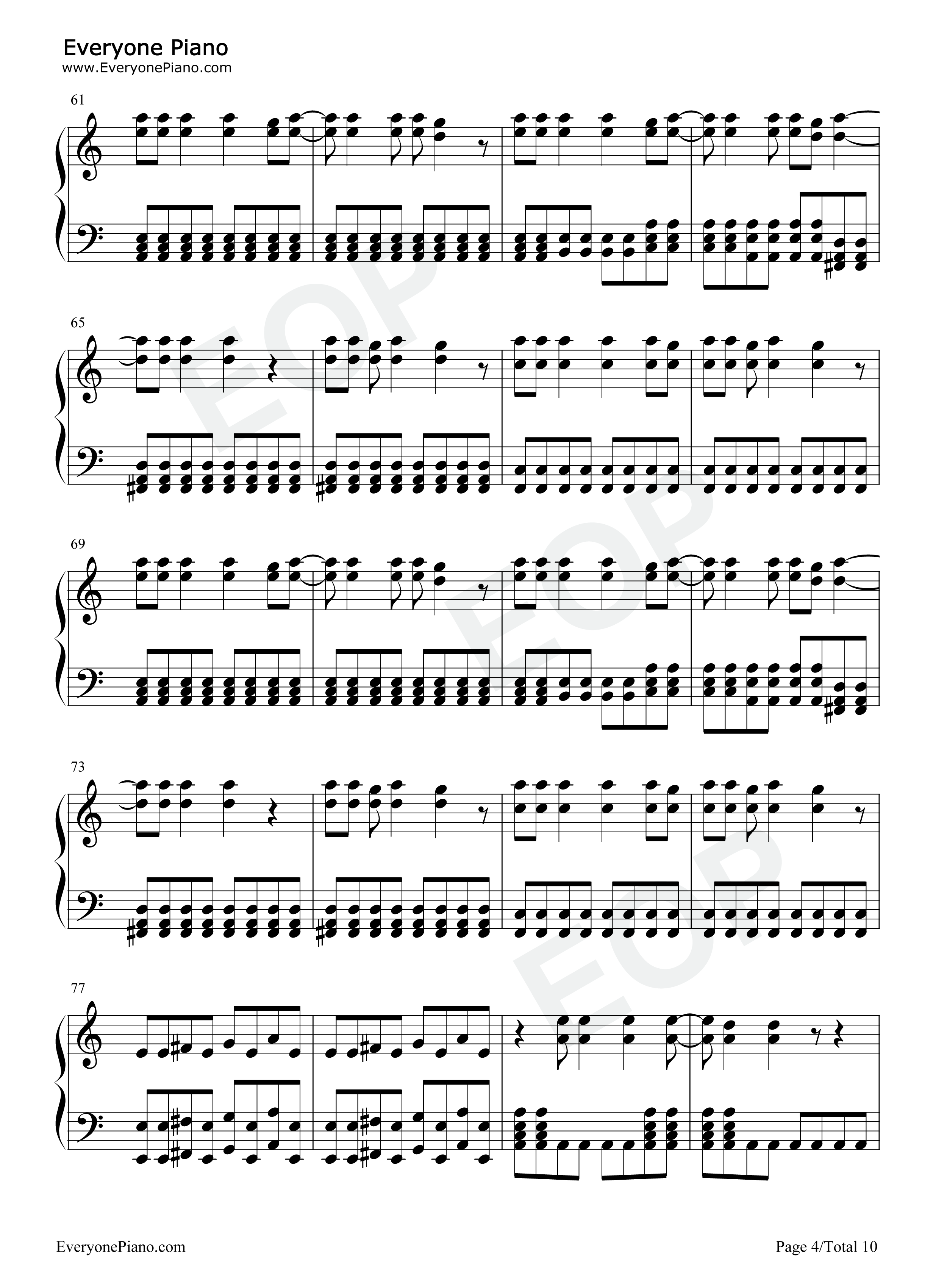 The_Pretender钢琴谱_Foo_Fighters