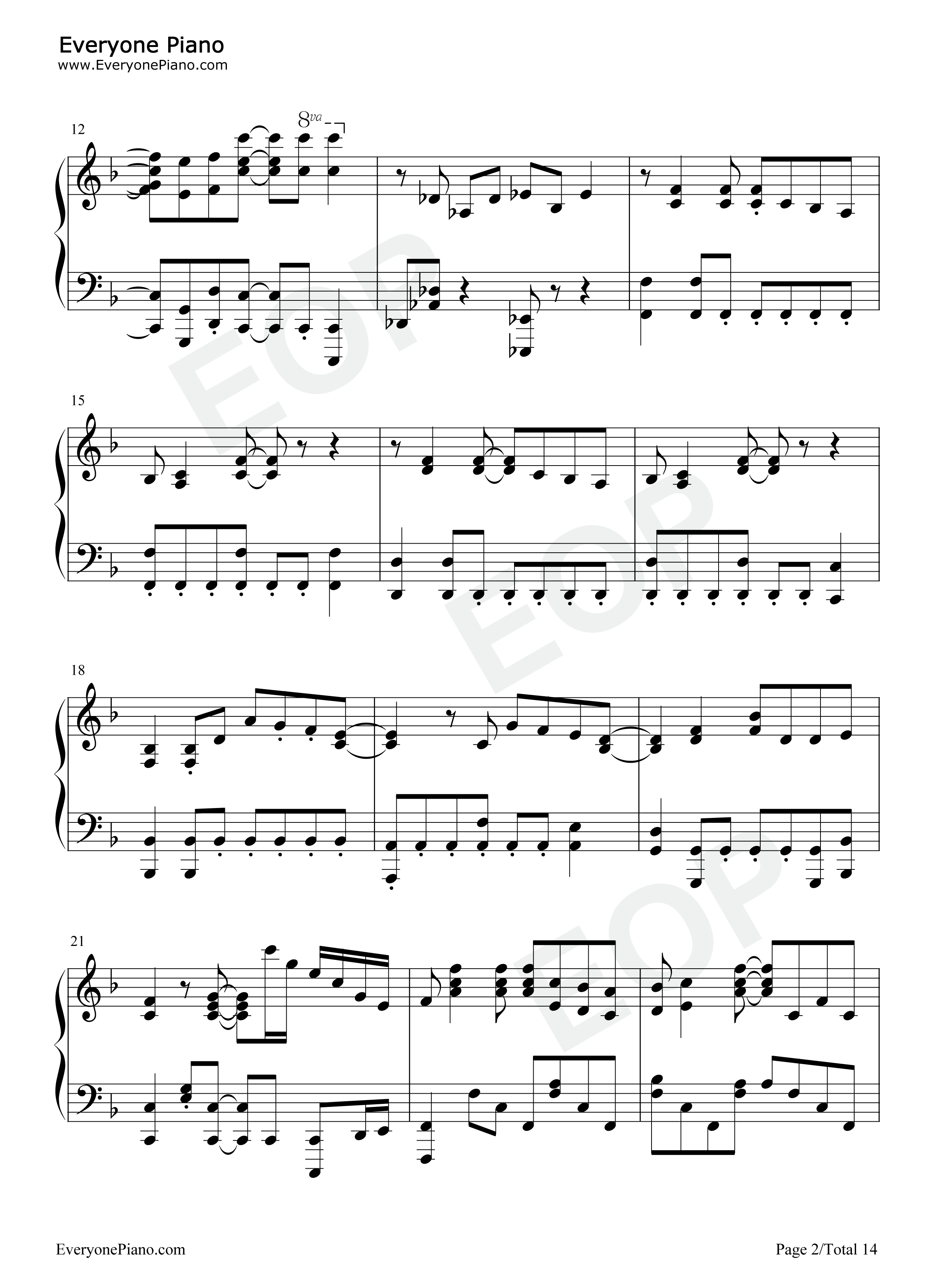 Ready_Set_Go钢琴谱_亚咲花