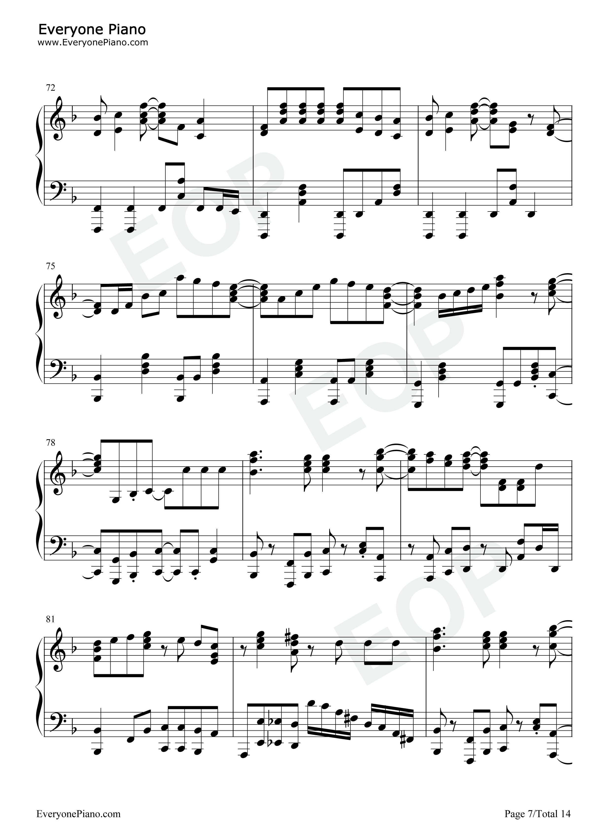 Ready_Set_Go钢琴谱_亚咲花