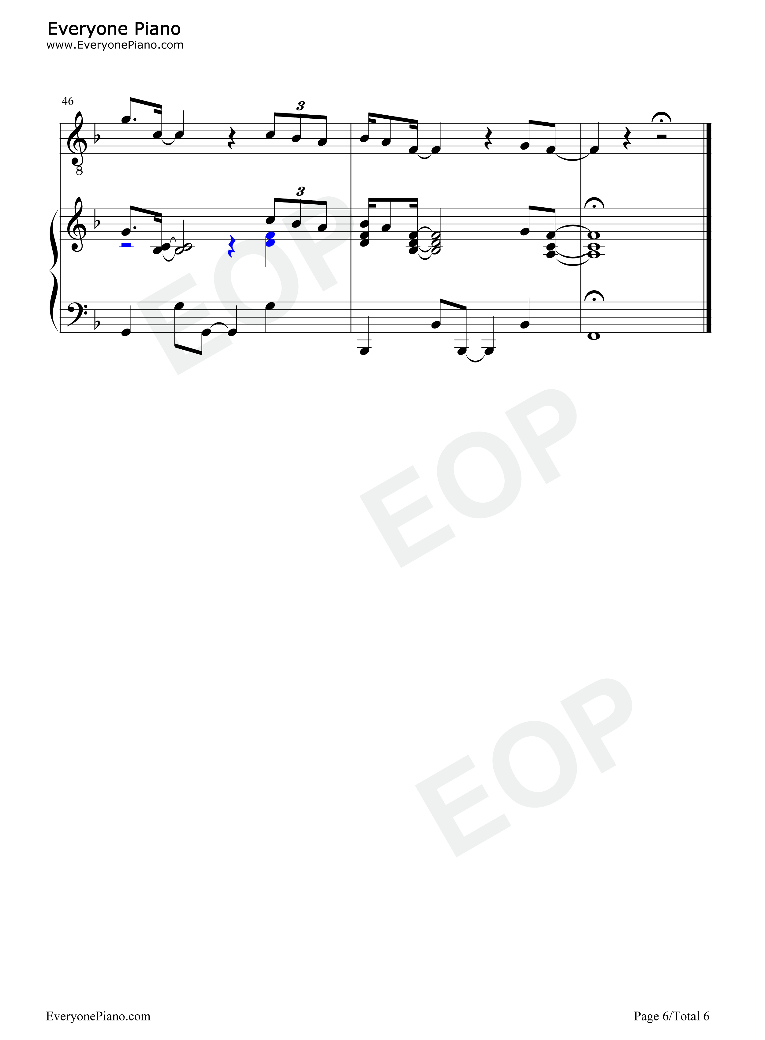 Thats_When钢琴谱_Taylor_Swift_Keith_Urban