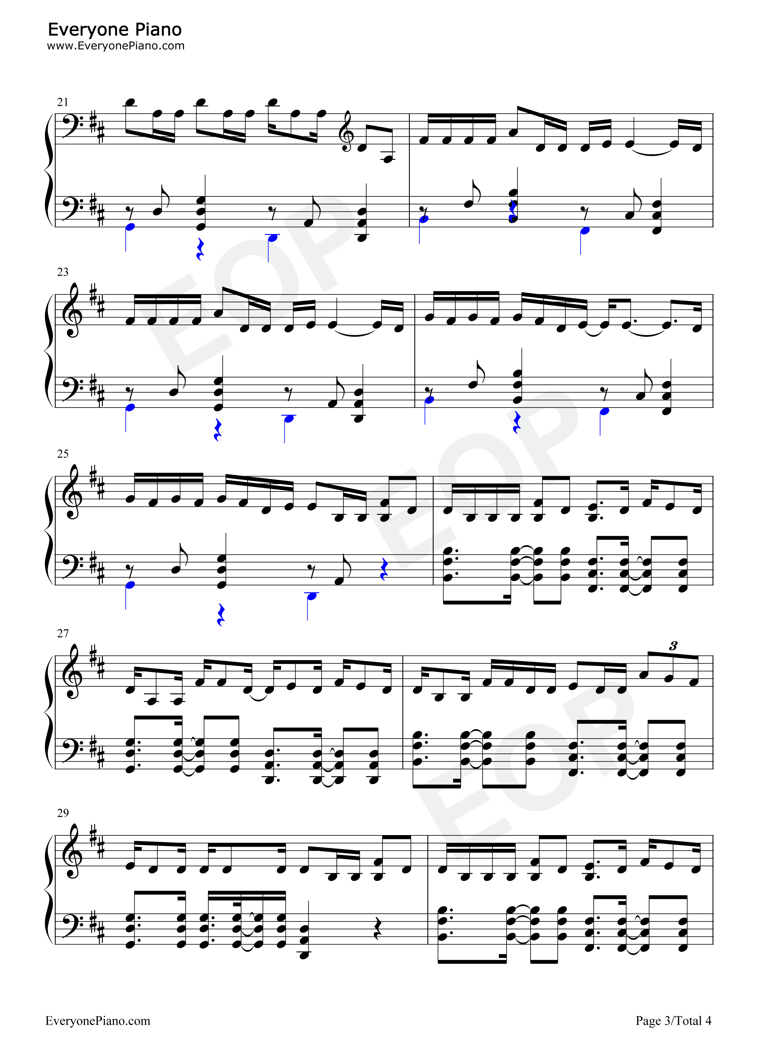 Im_Not_Pretty钢琴谱_Jessia_Bebe_Rexha