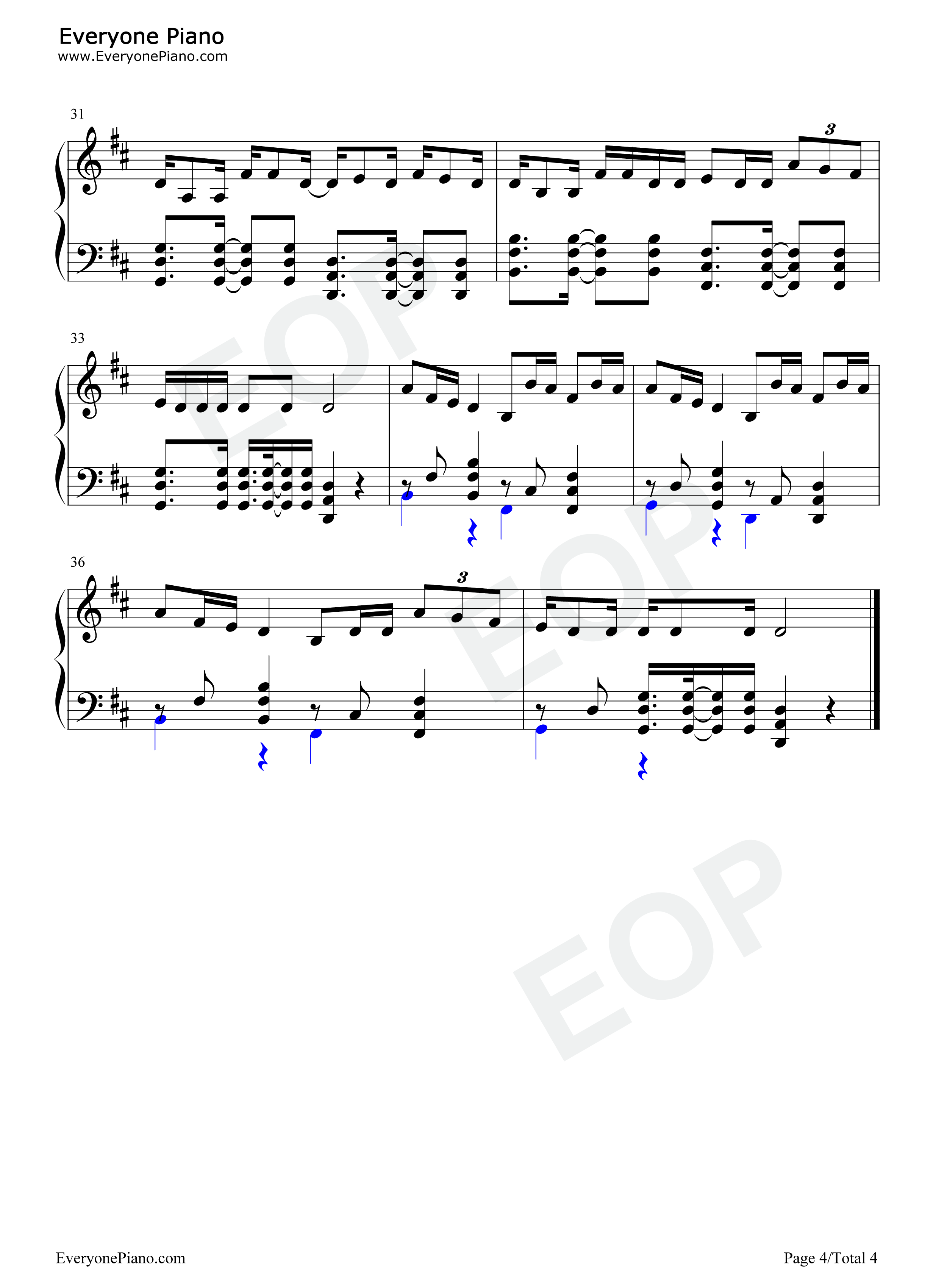 Im_Not_Pretty钢琴谱_Jessia_Bebe_Rexha