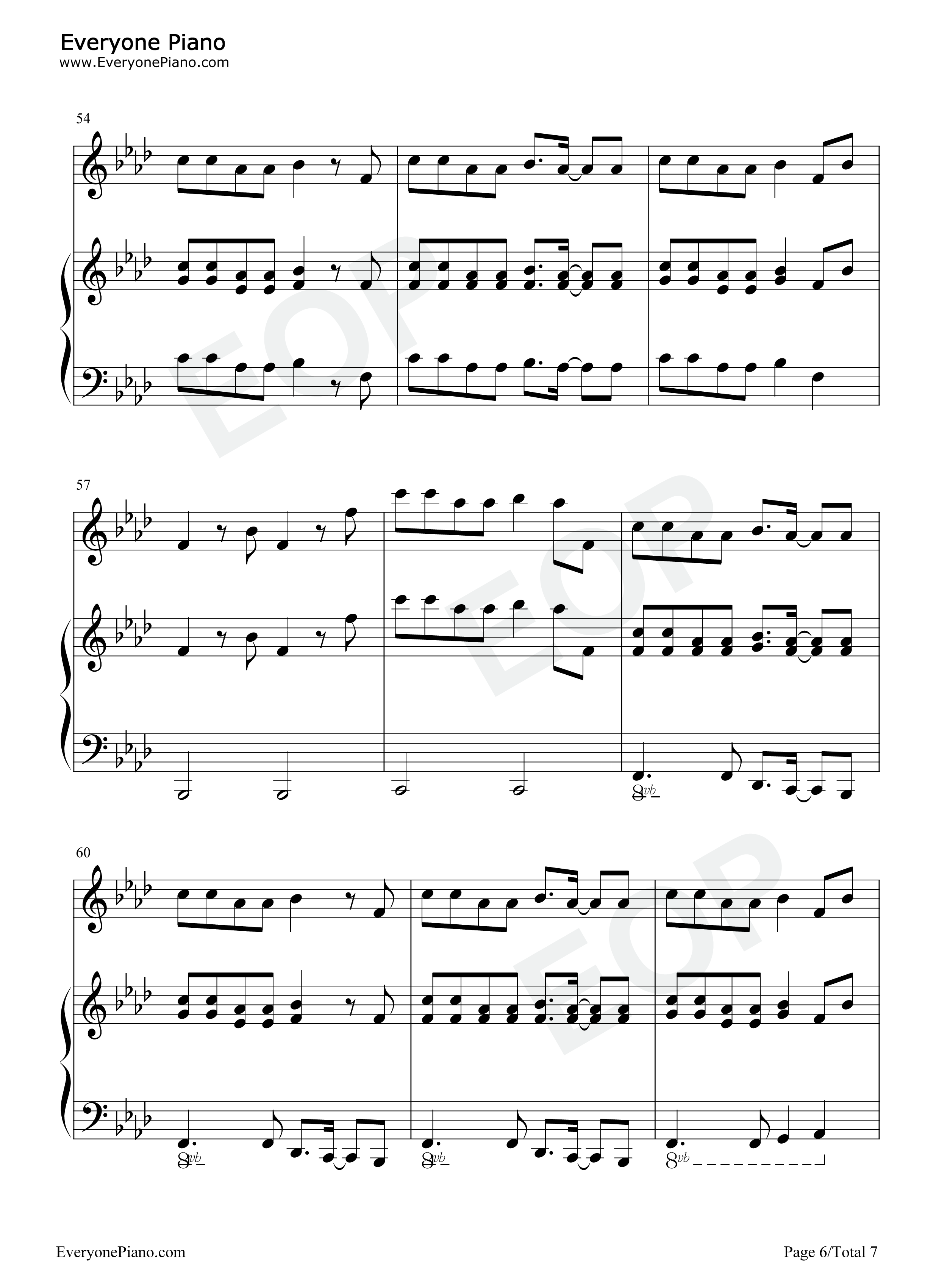 Higher钢琴谱_Shawn_Mendes