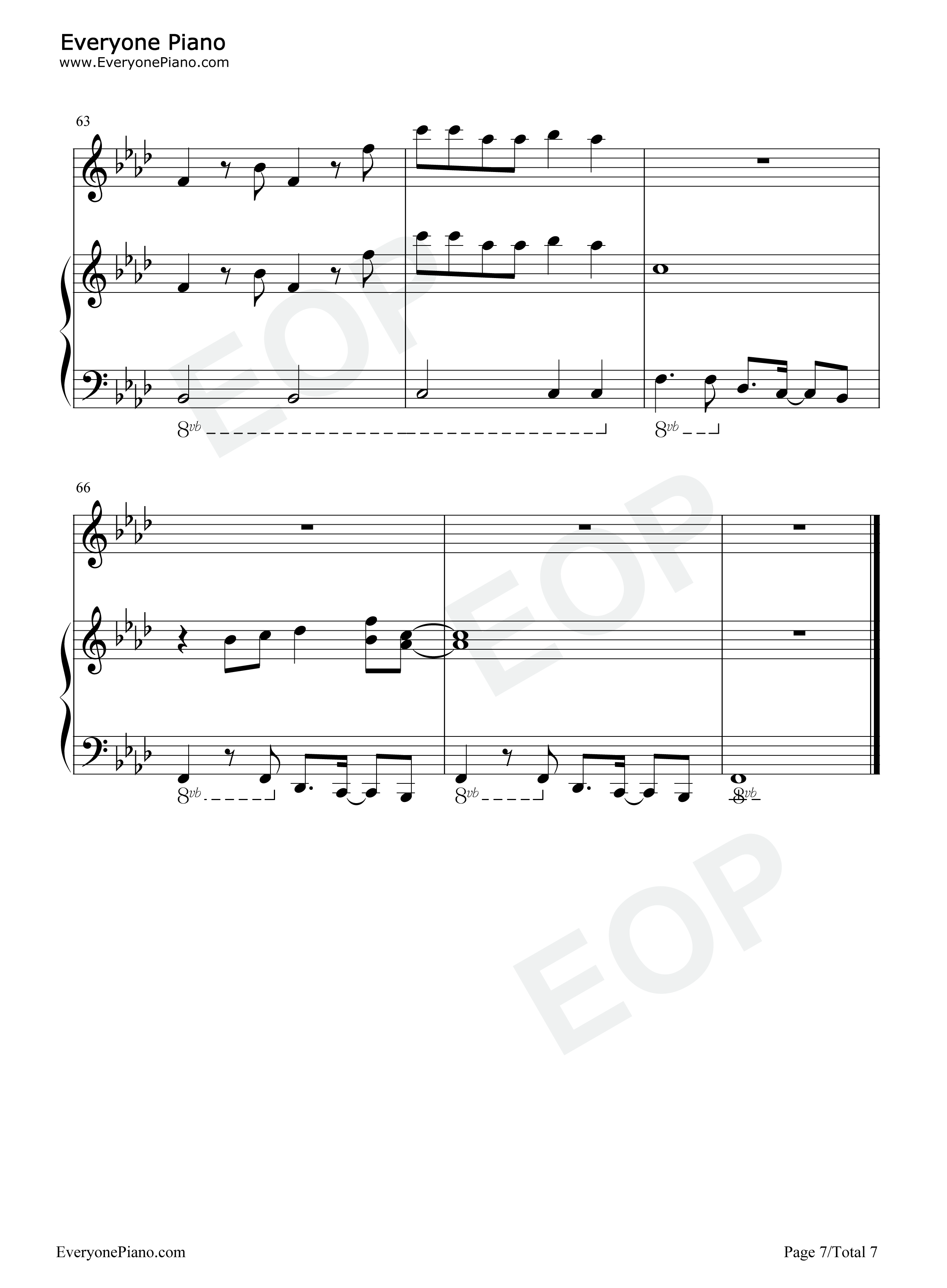 Higher钢琴谱_Shawn_Mendes