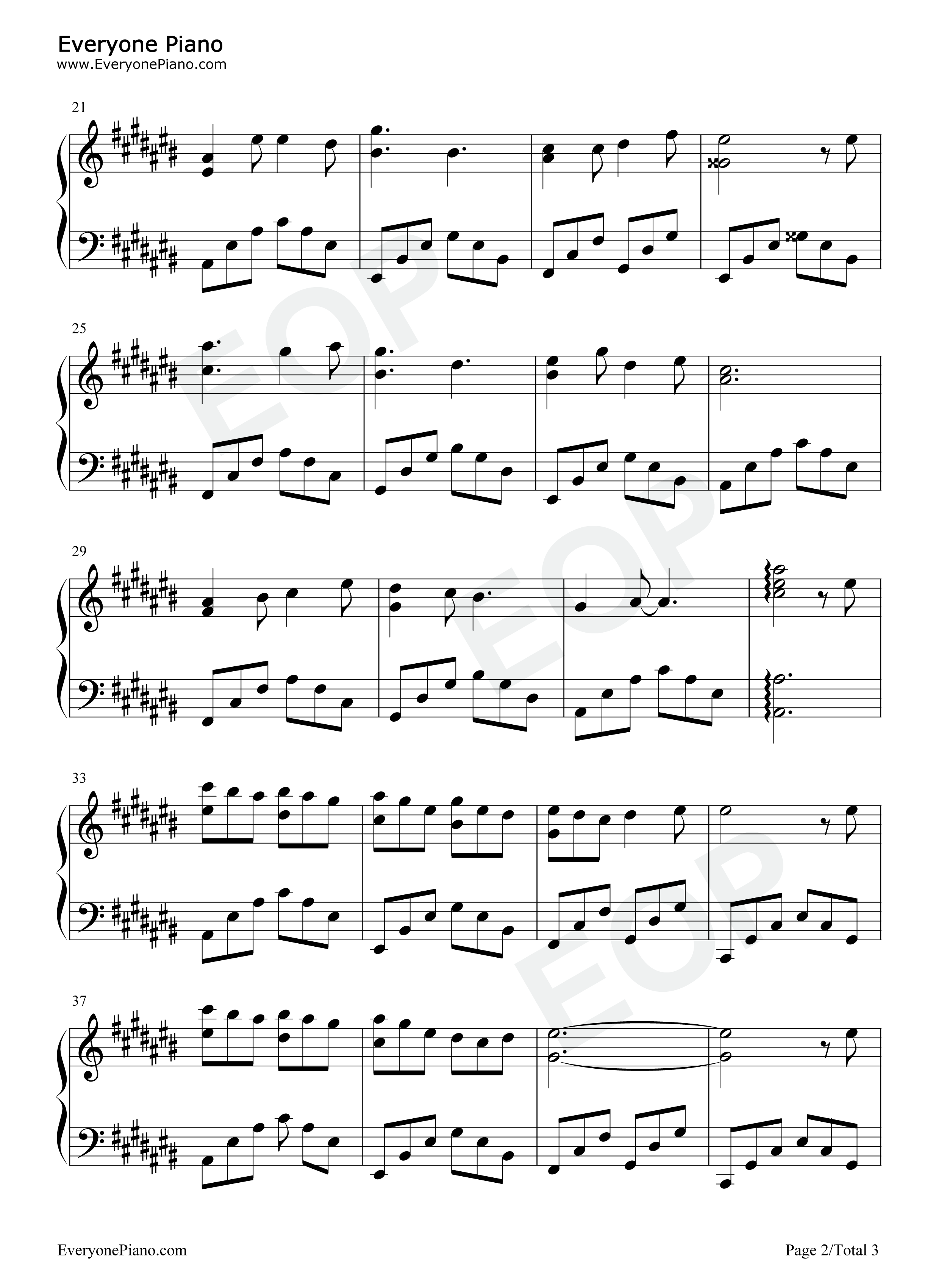 镌刻钢琴谱_张碧晨