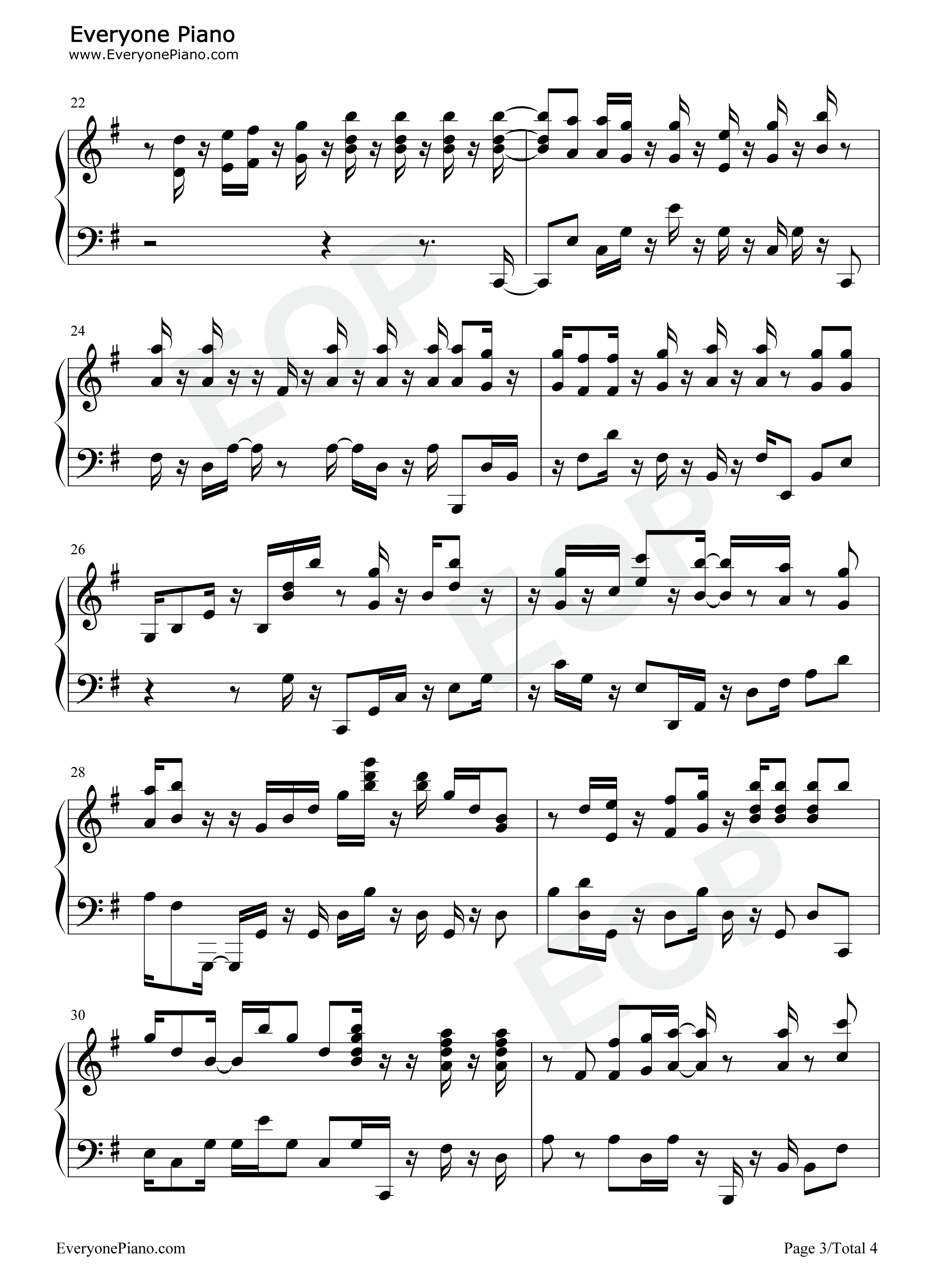 朝焼けのスターマイン钢琴谱_今井麻美