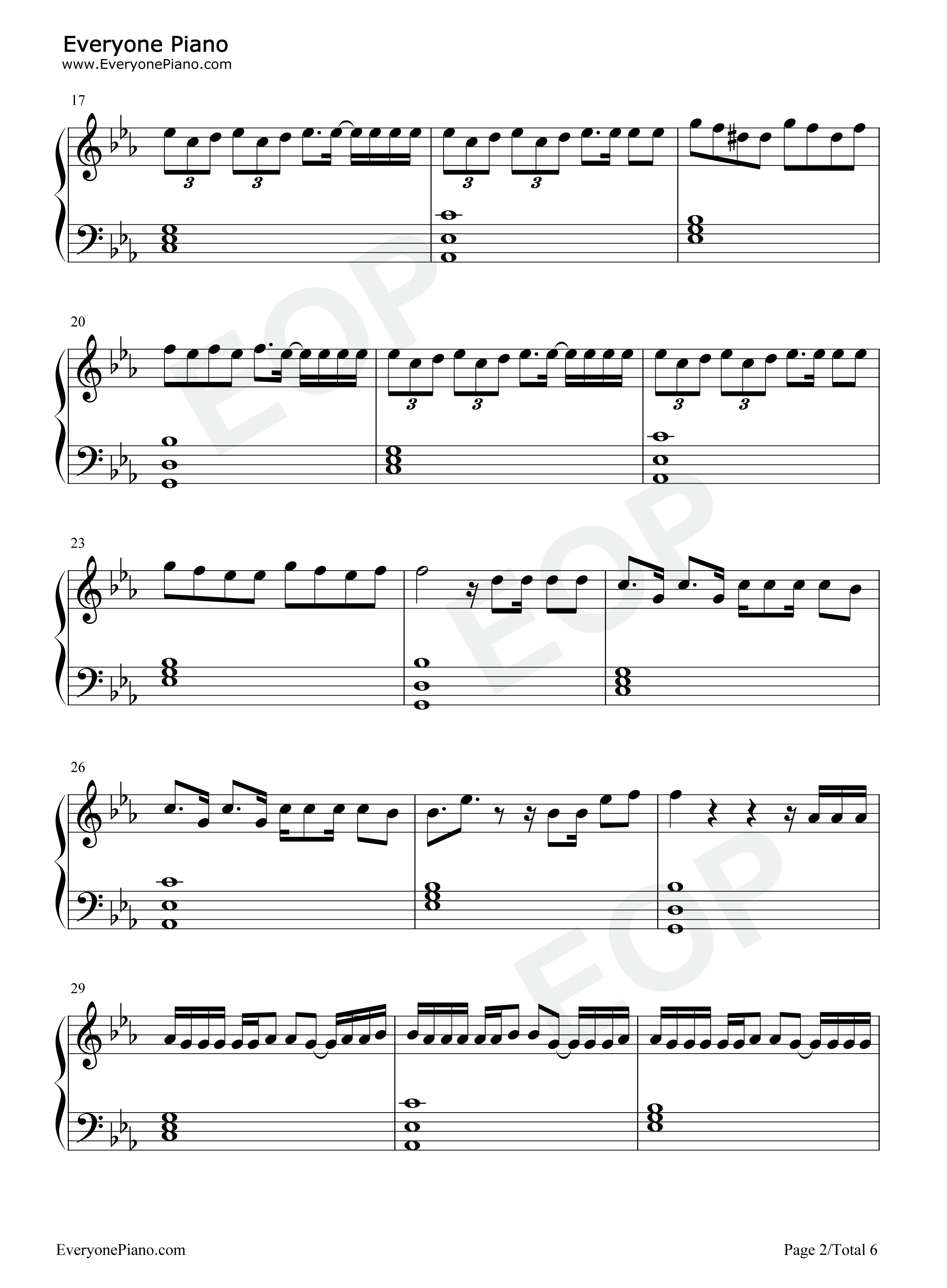 Manana钢琴谱_Alvaro_Soler_Cali_y_El_Dandee