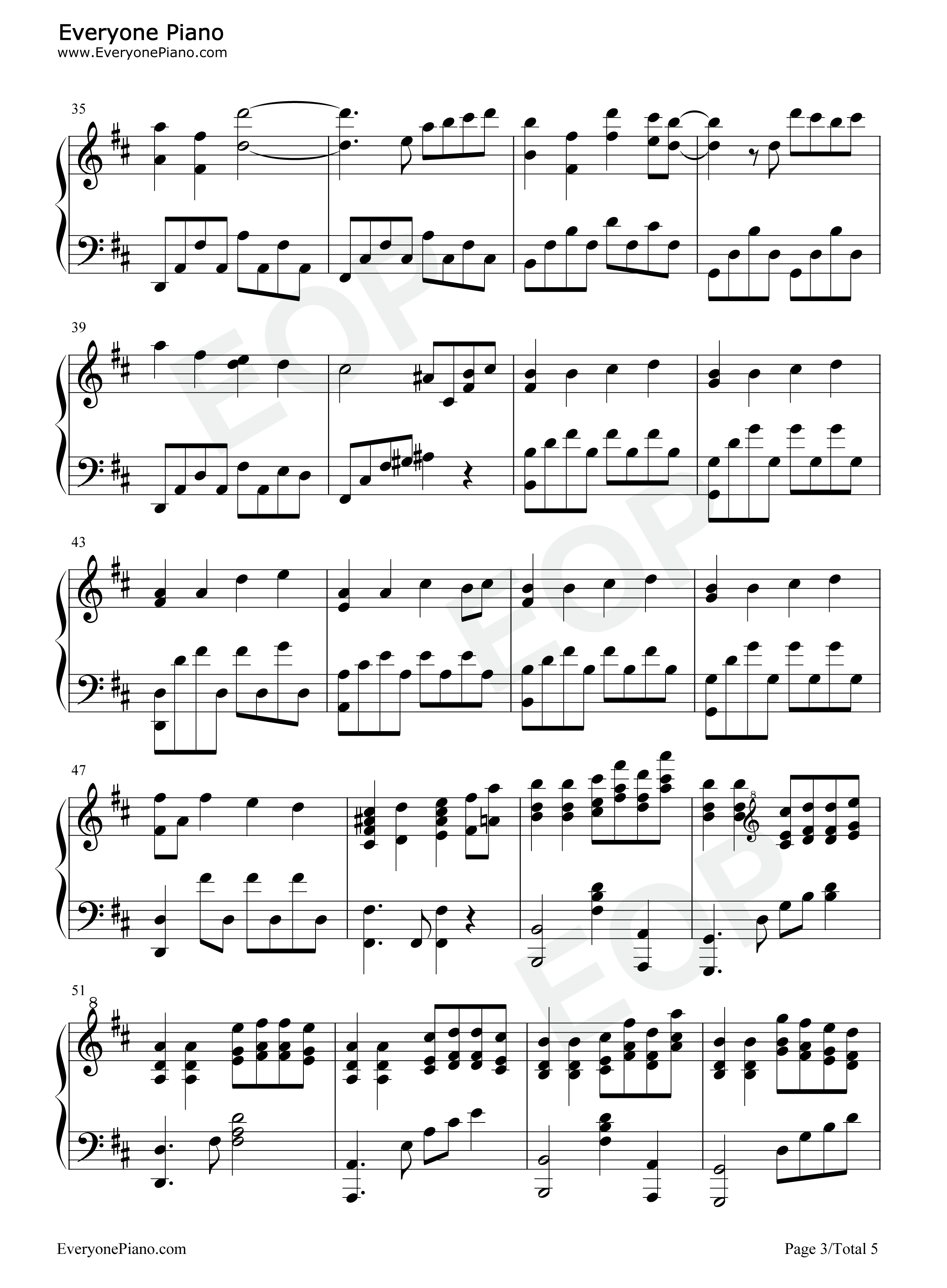 初日钢琴谱_路南