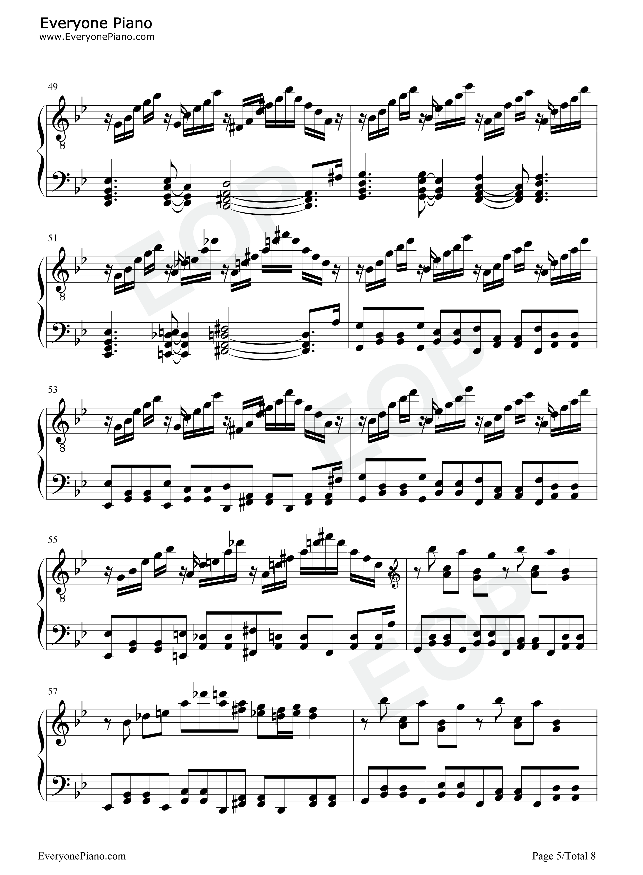 明治十七年の上海アリス钢琴谱_ZUN