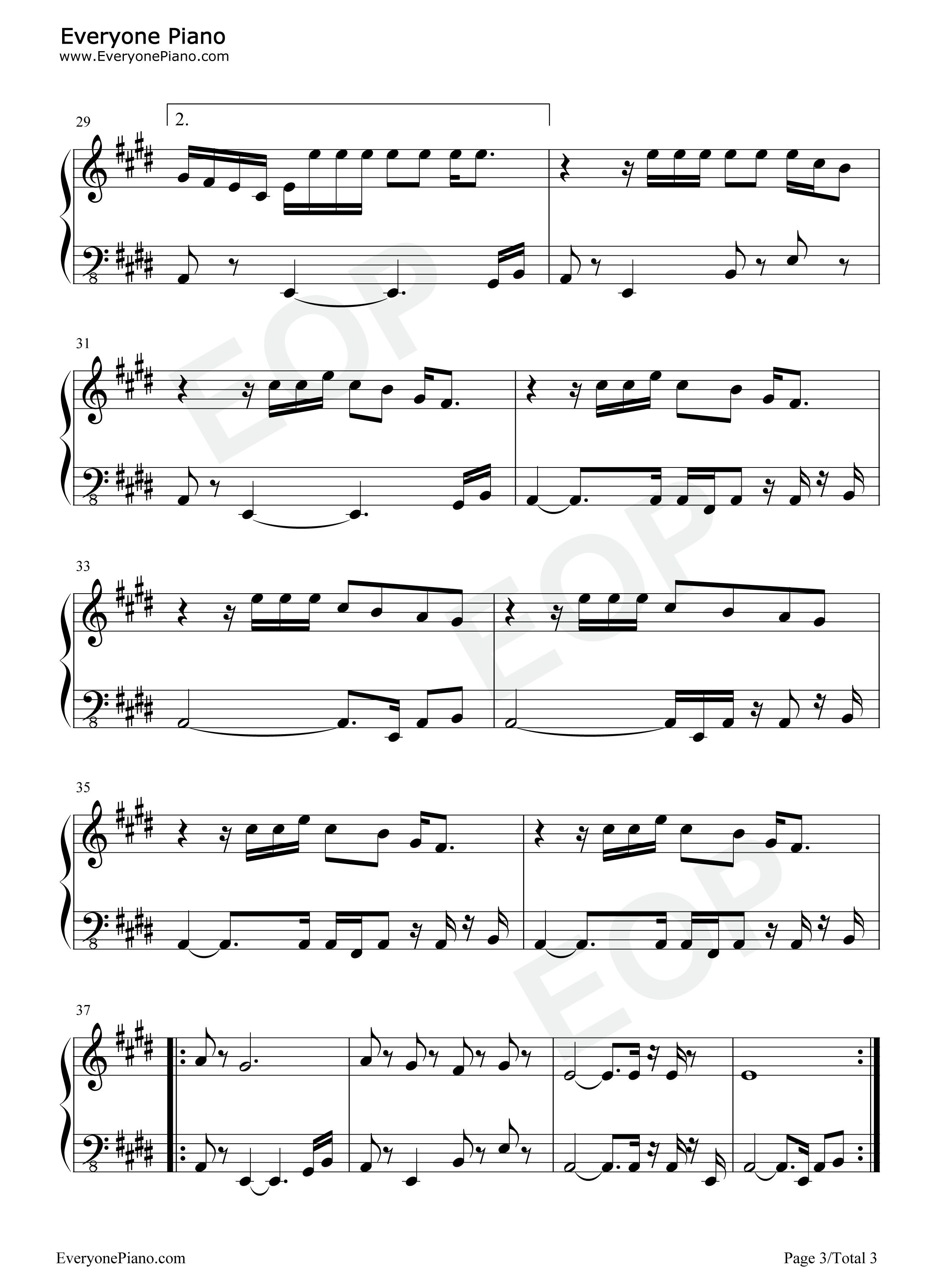 Last_Train_Home钢琴谱_John_Mayer_Maren_Morris