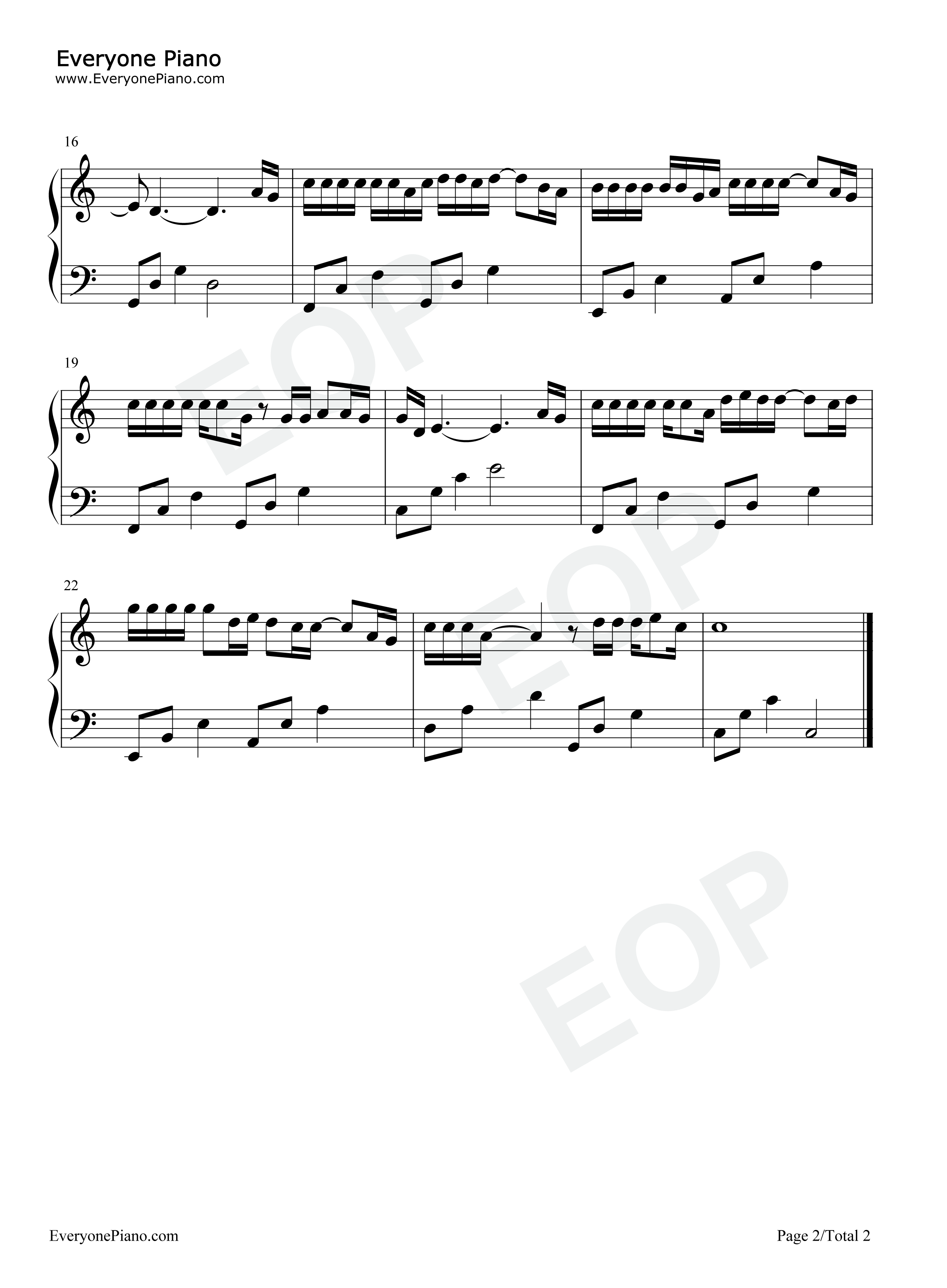 自以为钢琴谱_刘大壮