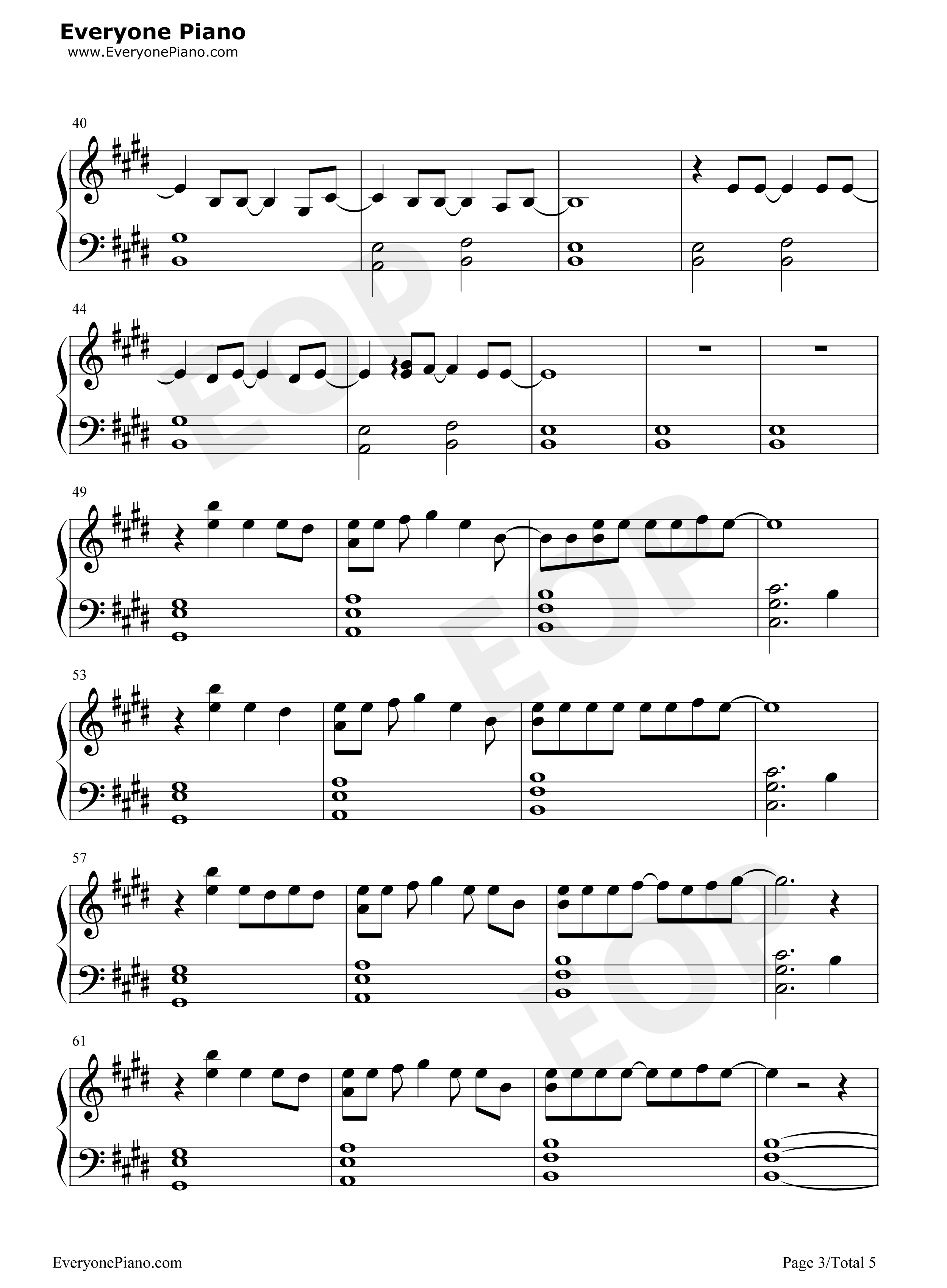 グランドエスケープ钢琴谱_Radwimps