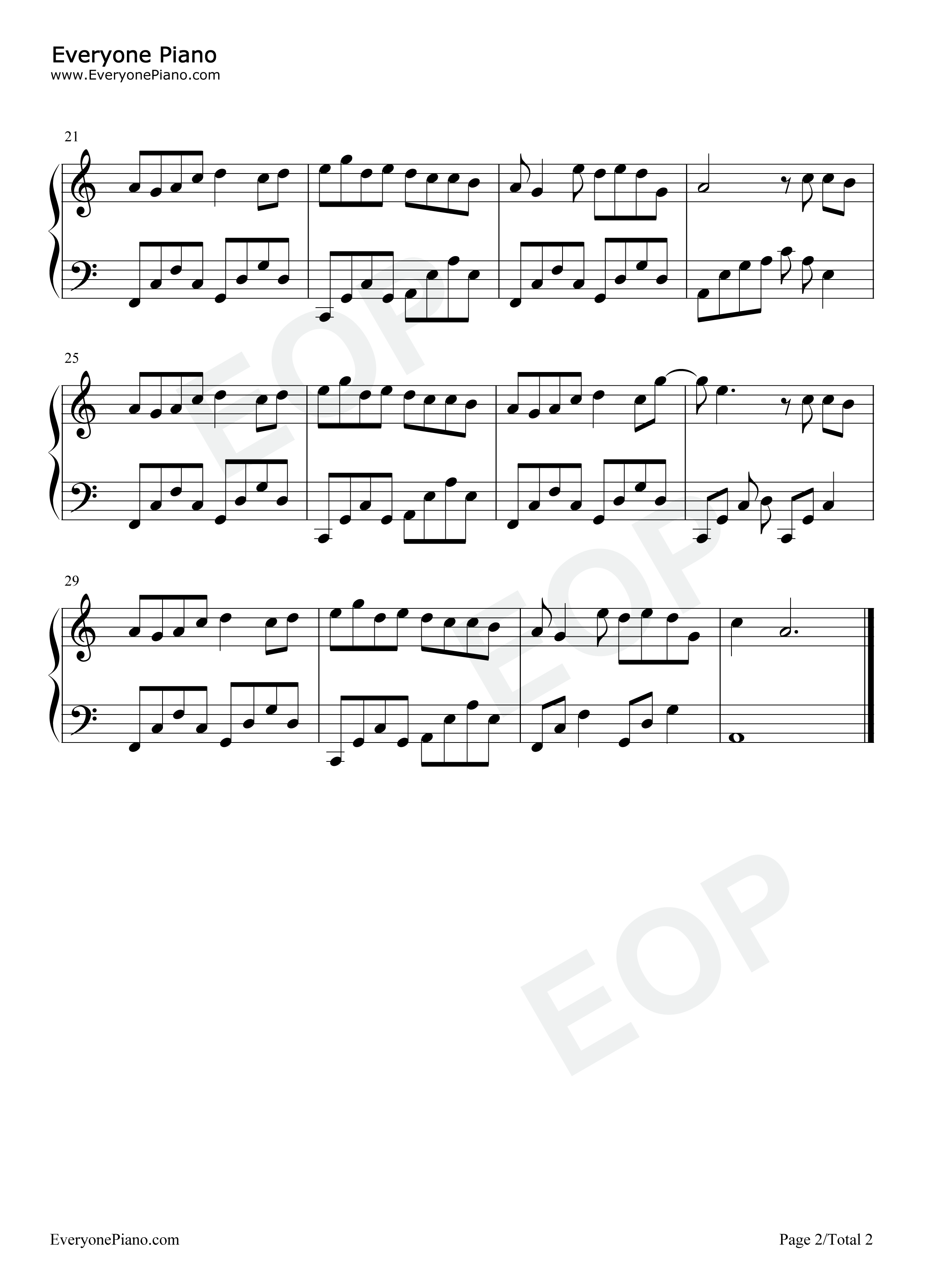 人间叹钢琴谱_等什么君