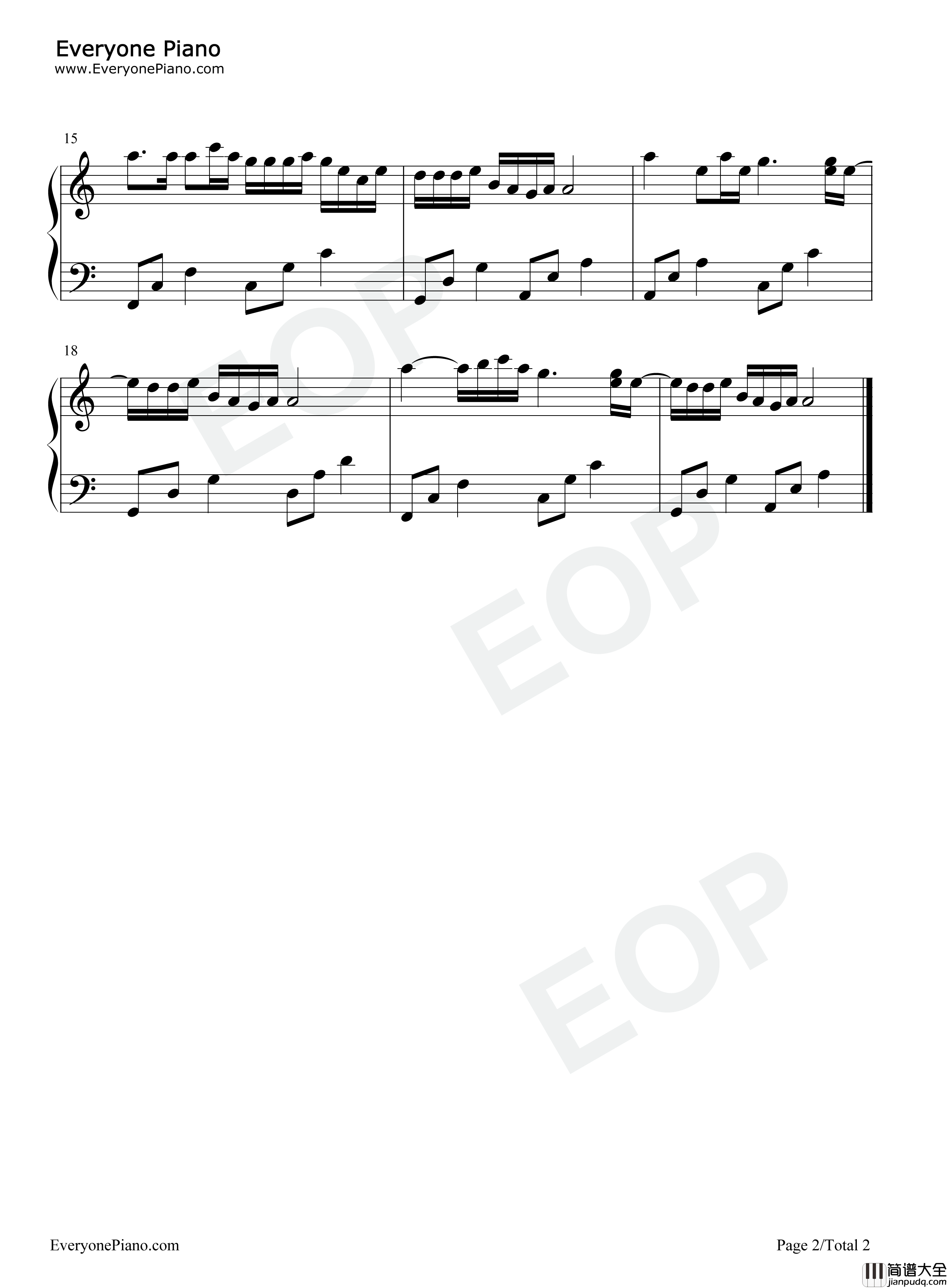 人生如歌钢琴谱_海来阿木