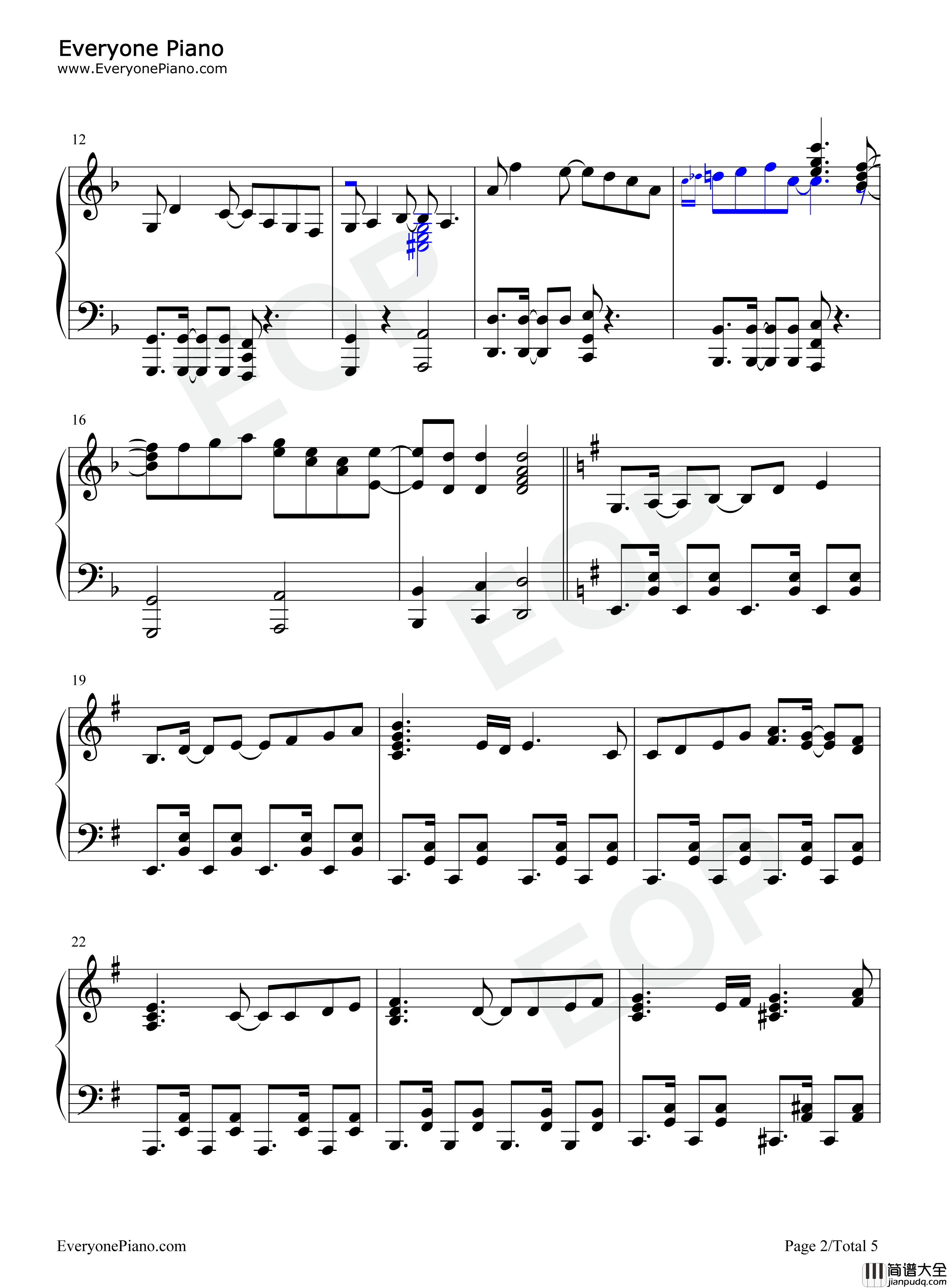 give_me_me钢琴谱_苍井翔太