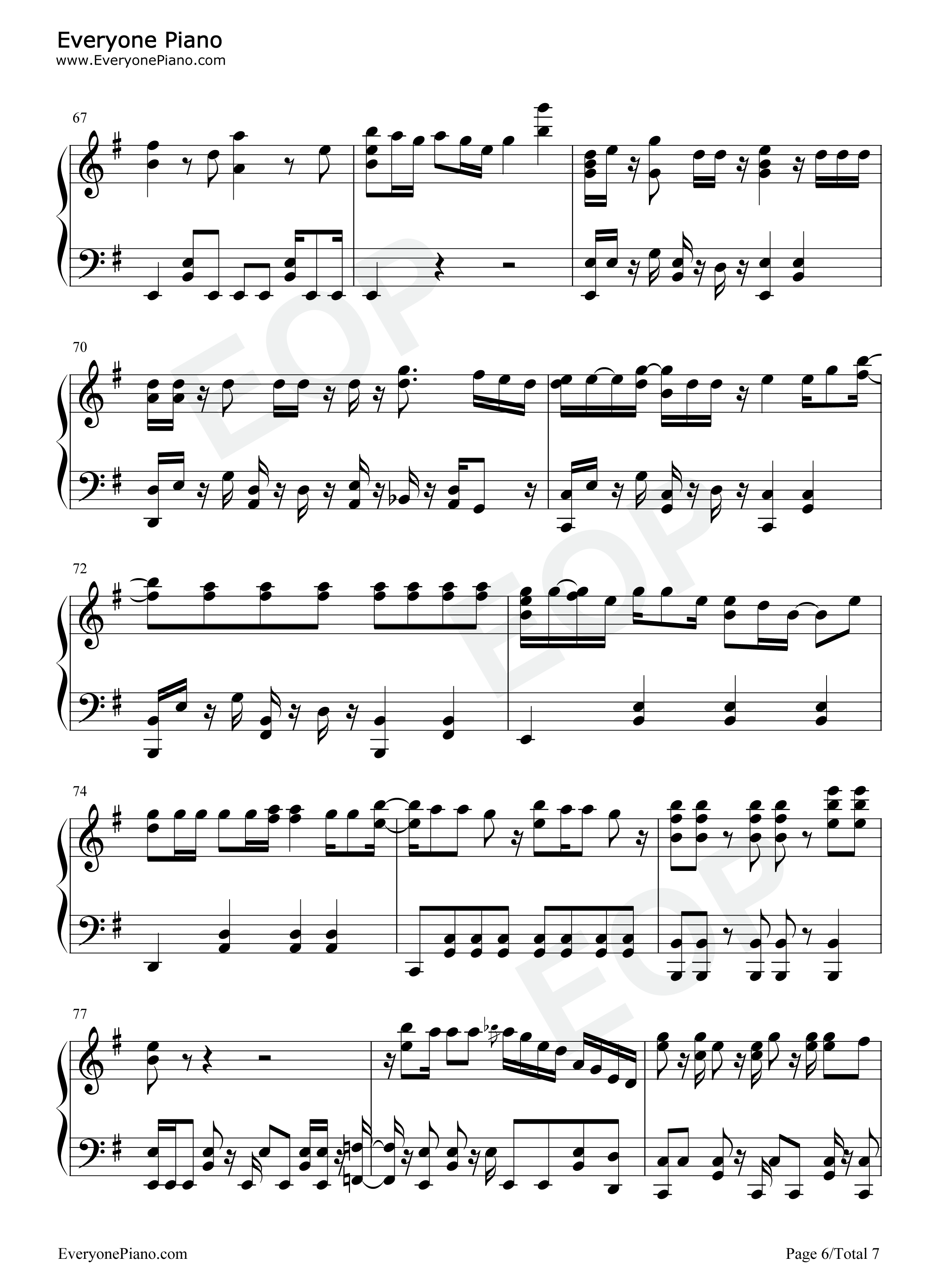 Gambler钢琴谱_Monsta_X