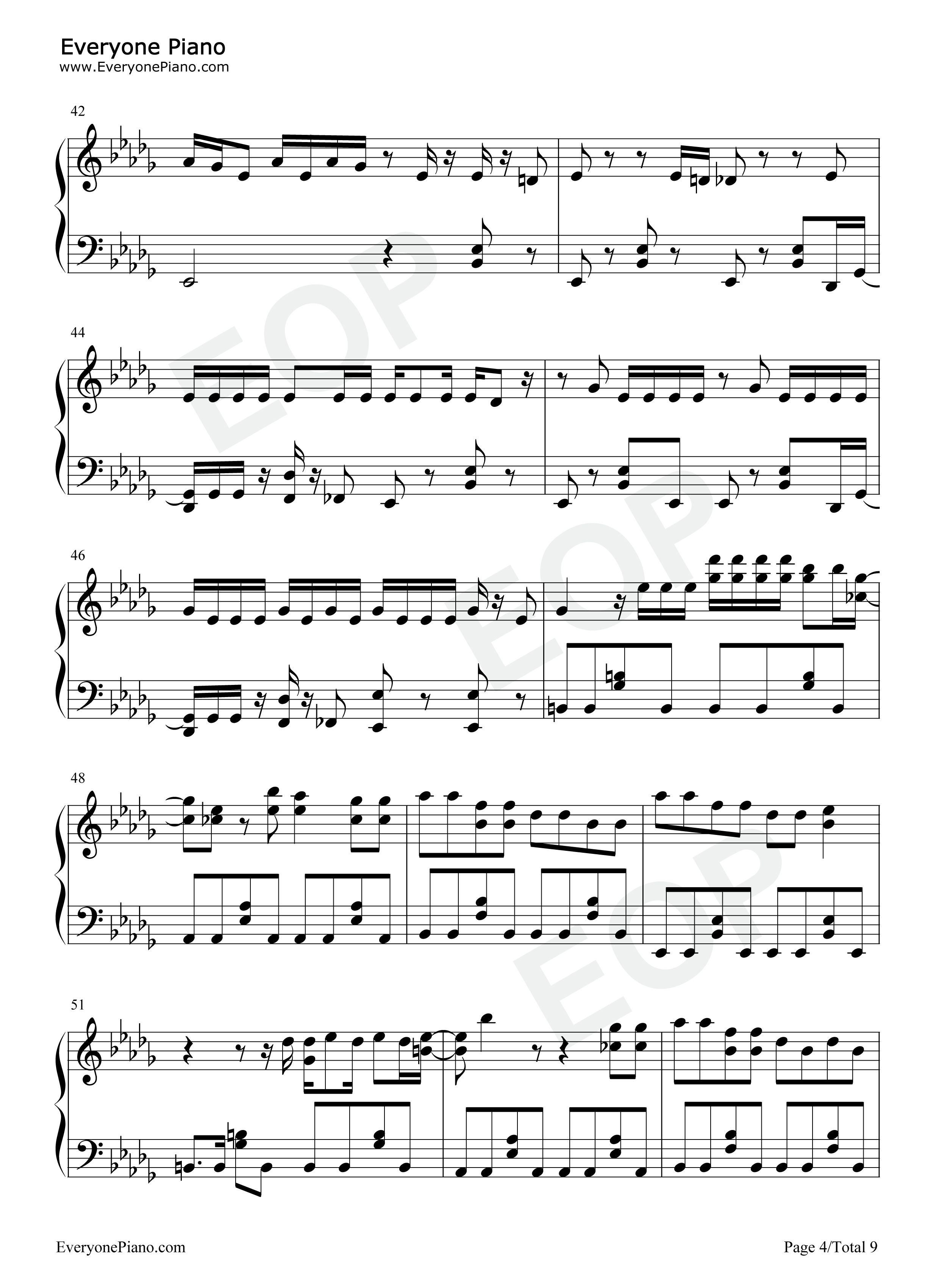 Black_Mirror钢琴谱_Oneus