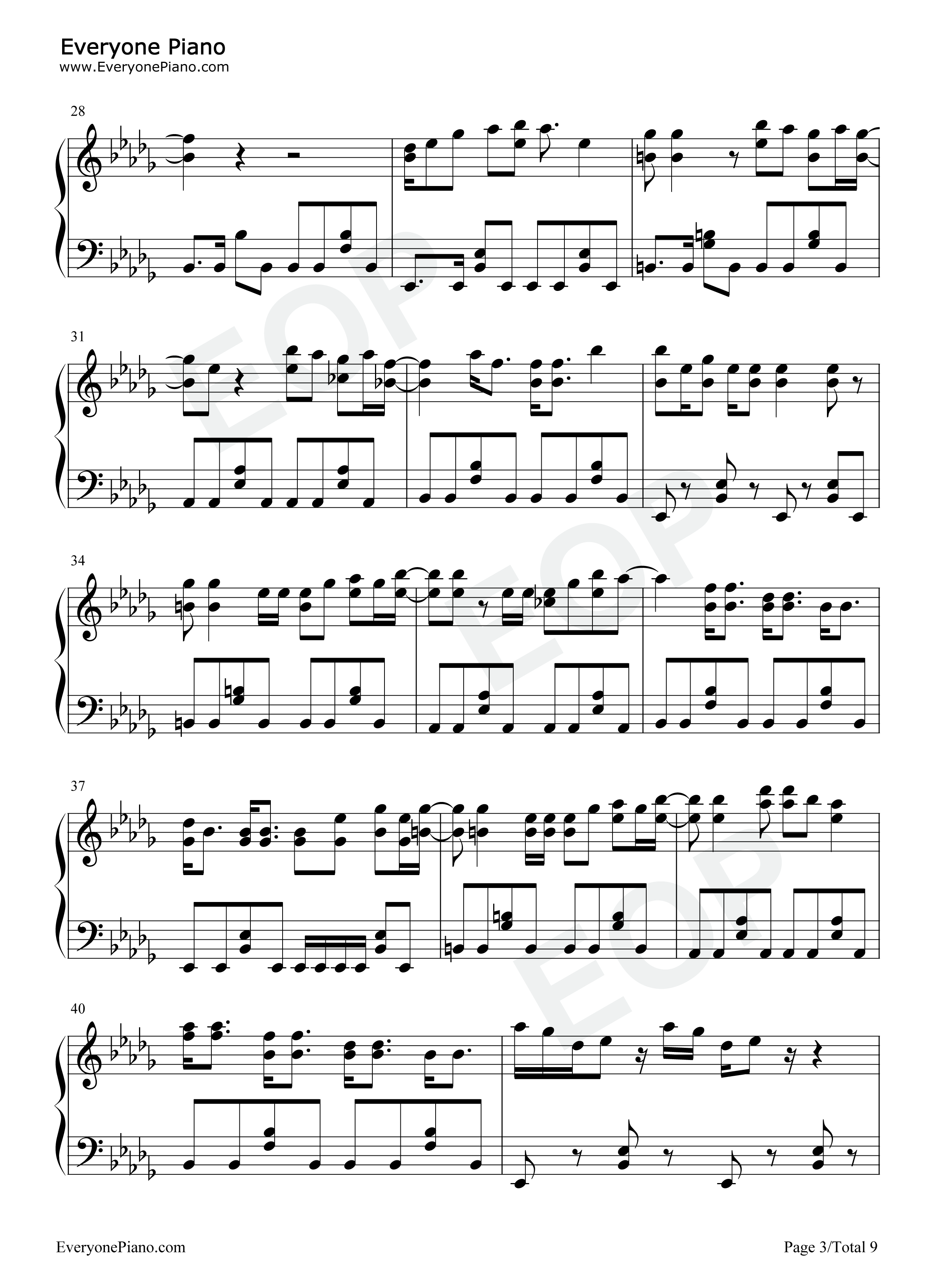 Black_Mirror钢琴谱_Oneus