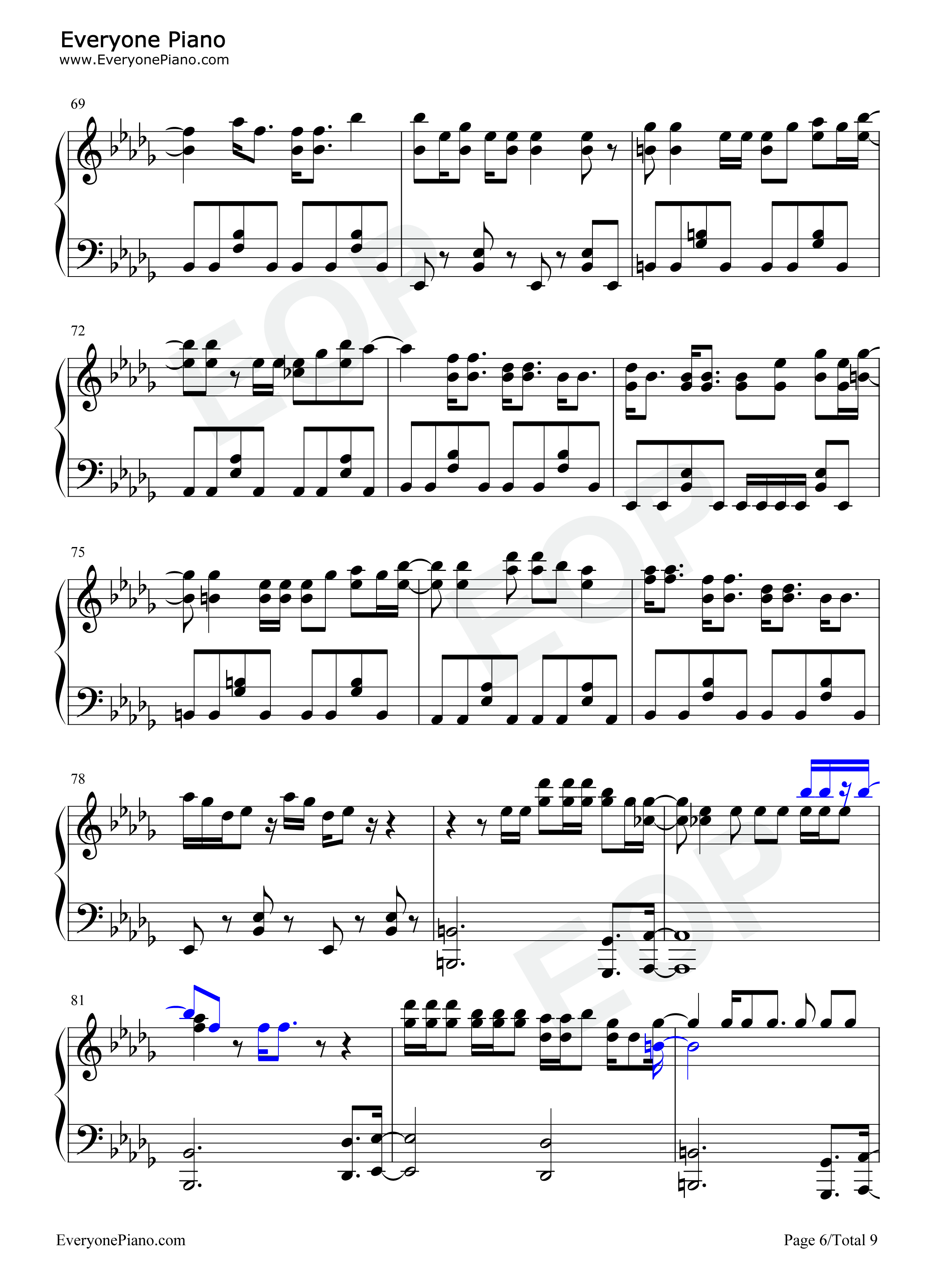 Black_Mirror钢琴谱_Oneus