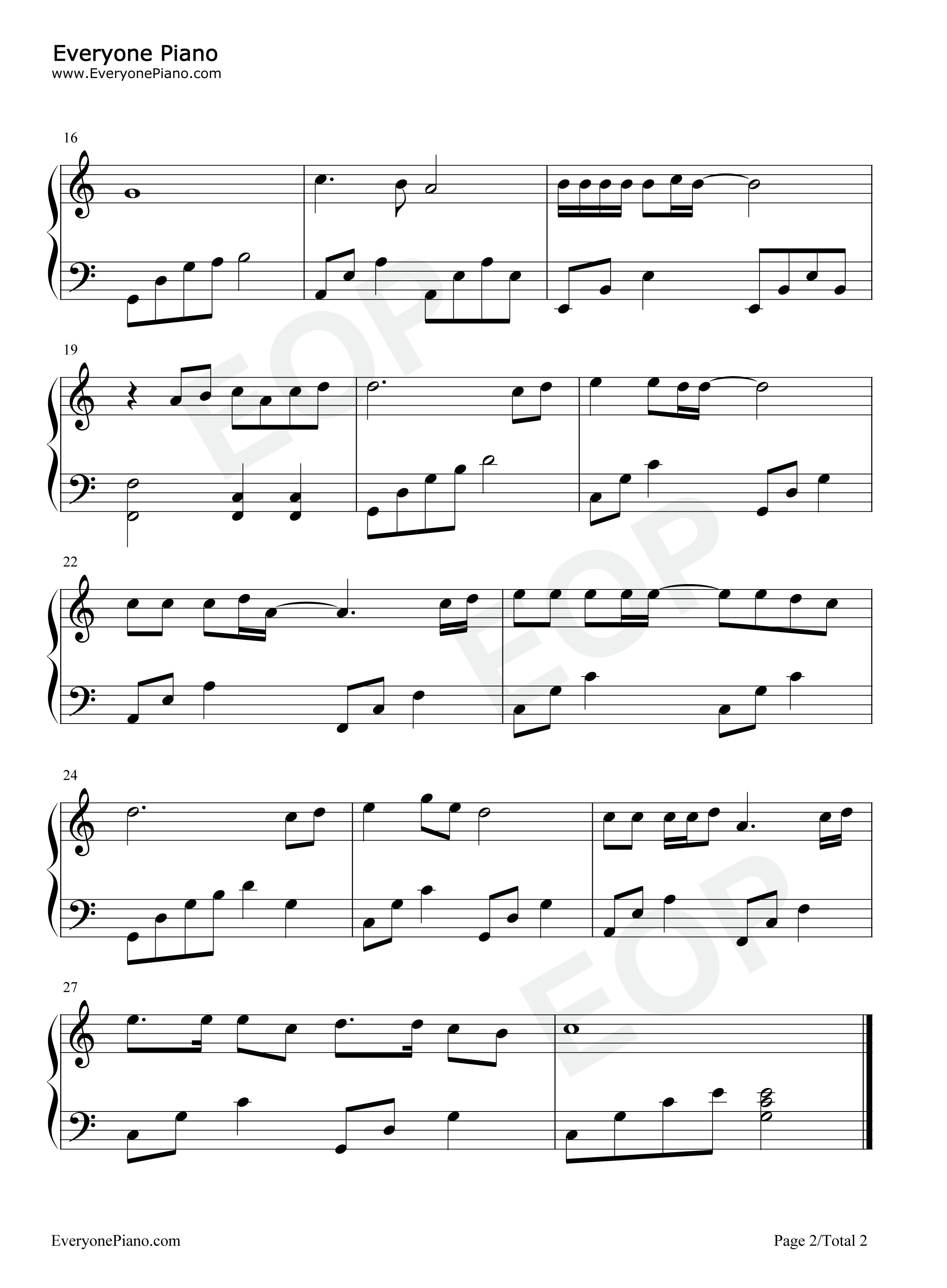 讲不出再见钢琴谱_谭咏麟