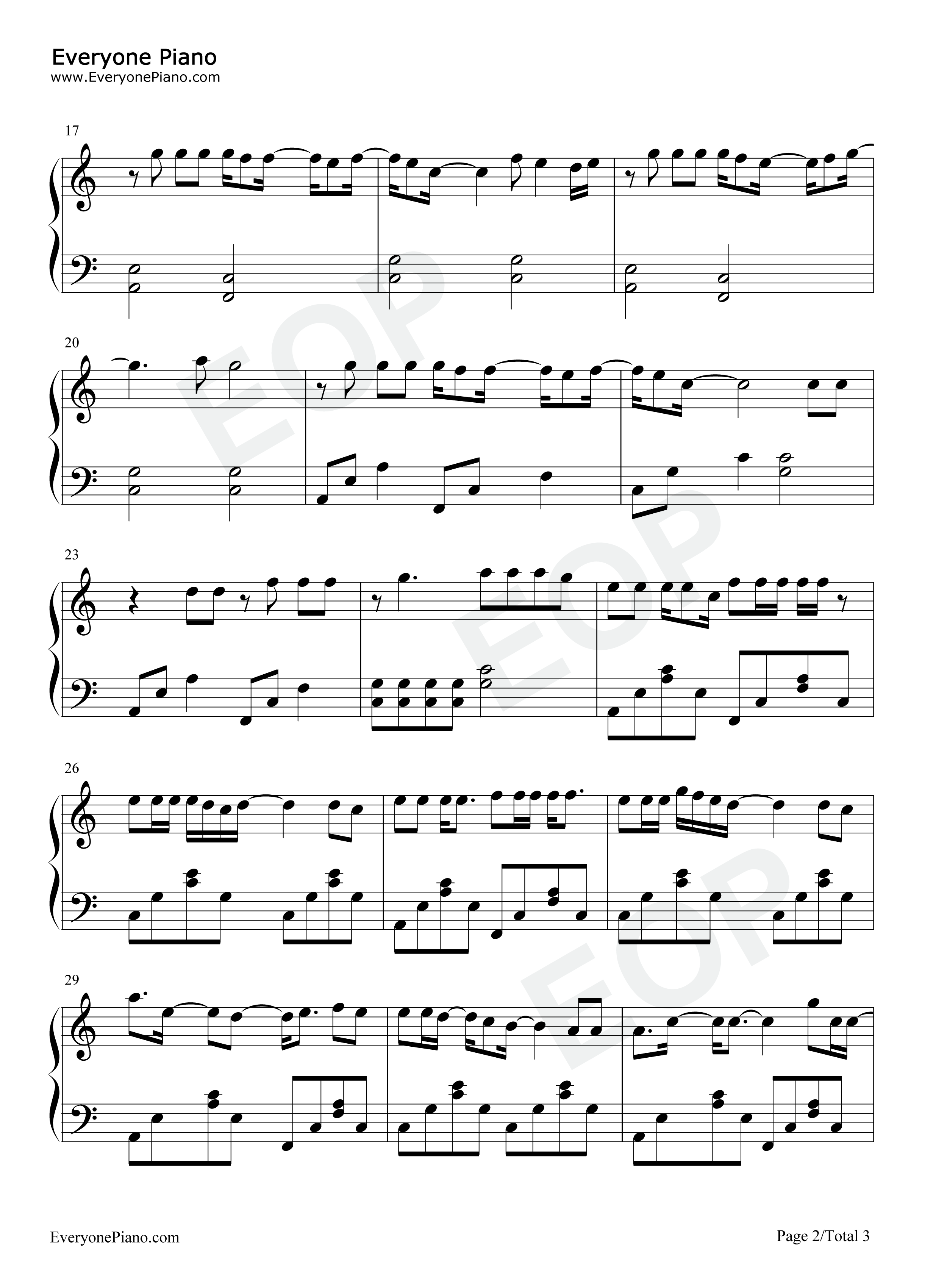 Stay钢琴谱_Blackpink