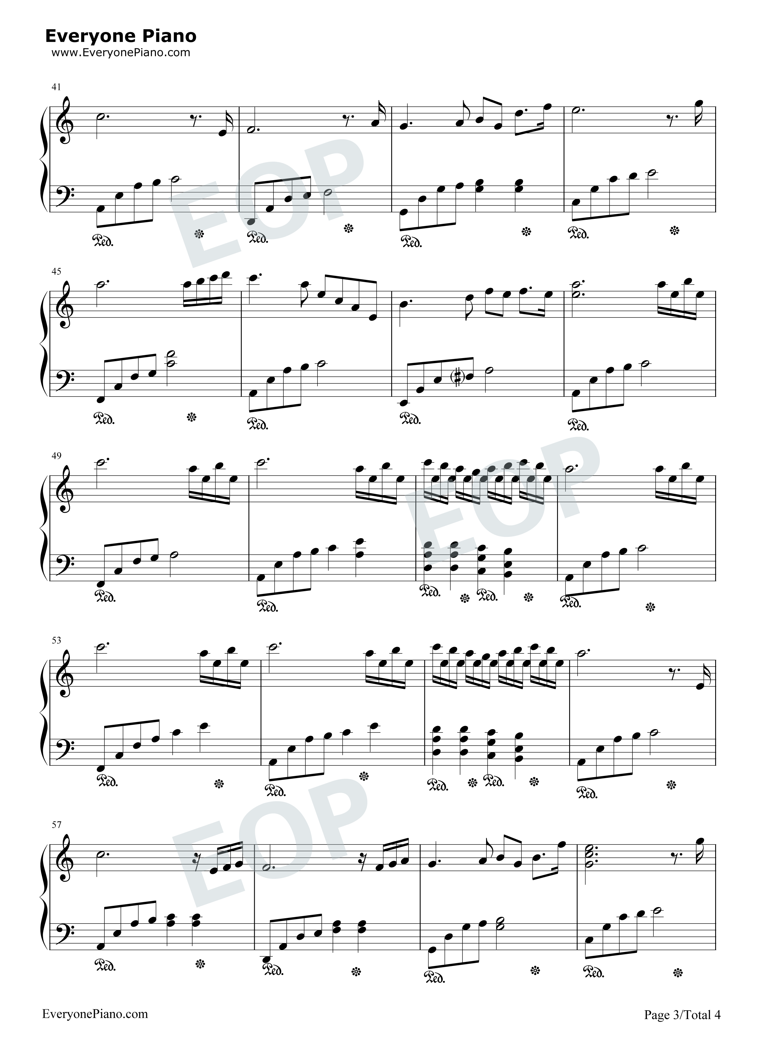 Tears钢琴谱_The_Daydream