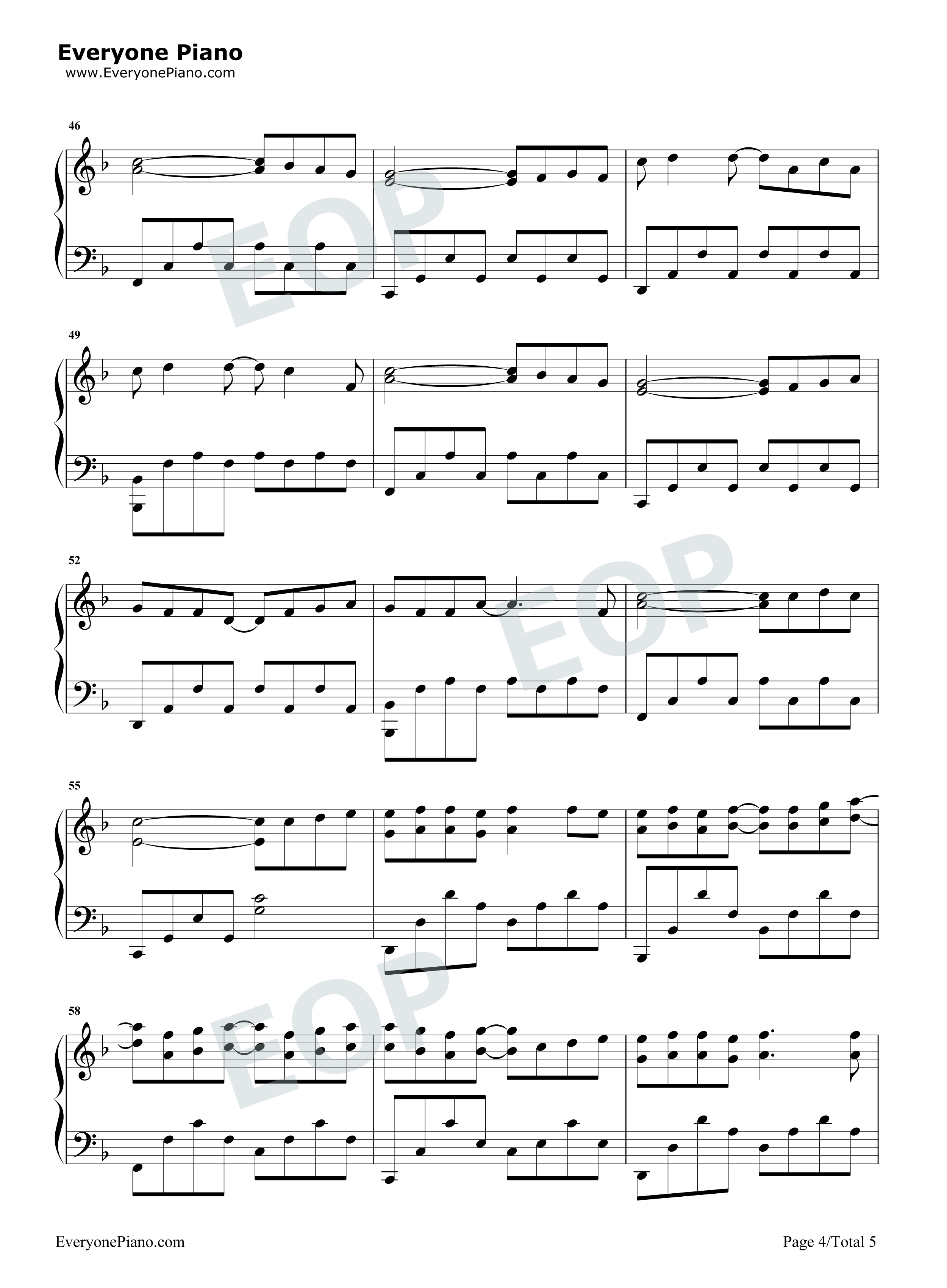 孩子钢琴谱_华晨宇