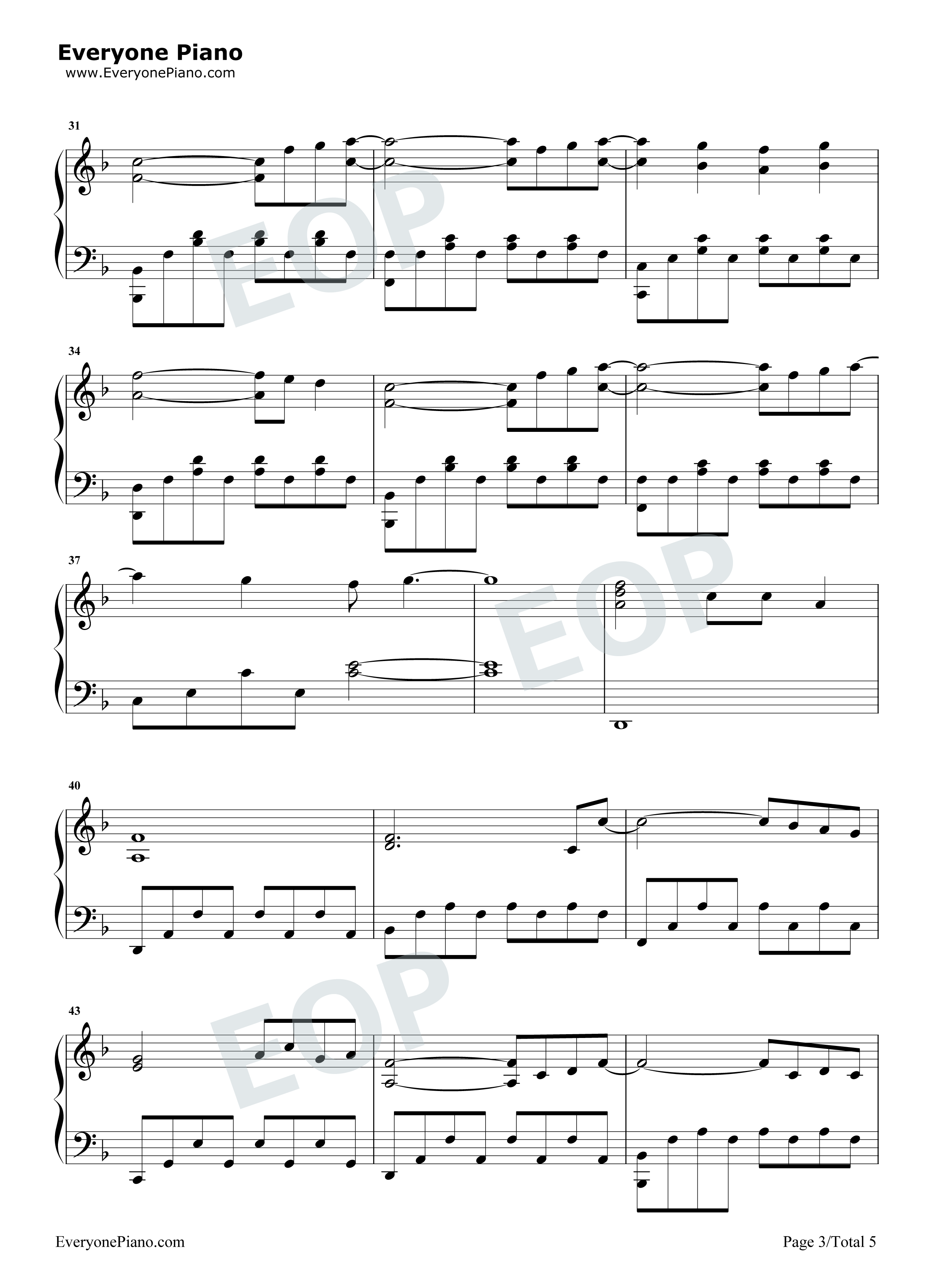 孩子钢琴谱_华晨宇