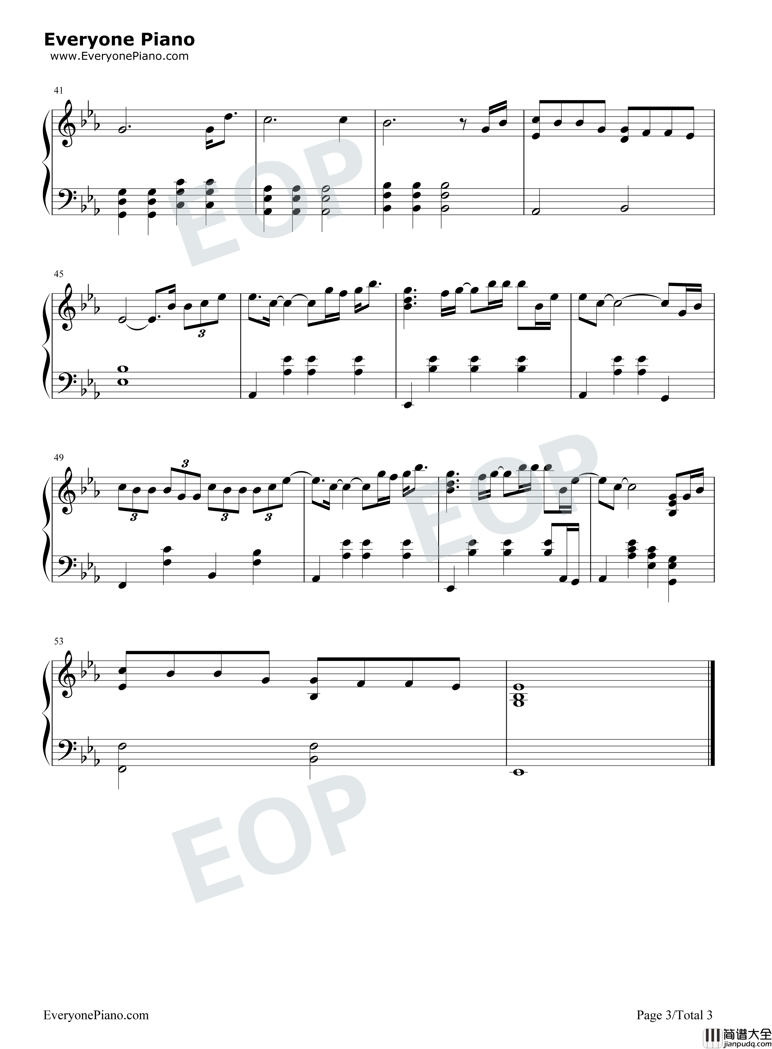 那是你离开了北京的生活钢琴谱_薛之谦