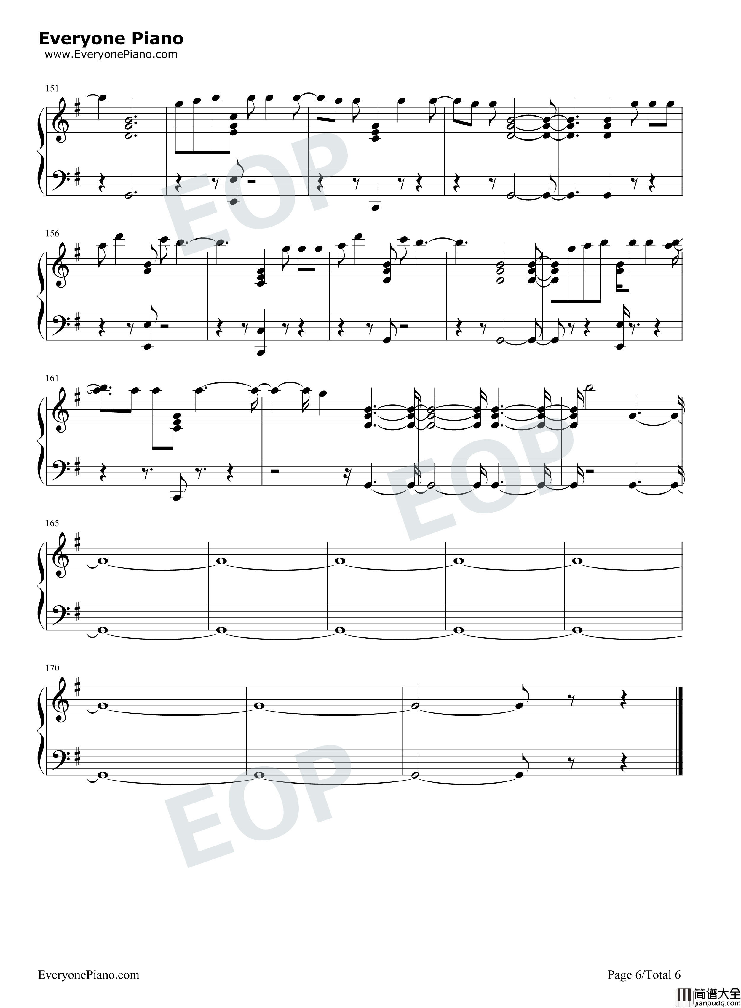 I'll_Be_There钢琴谱_Jess_Glynne