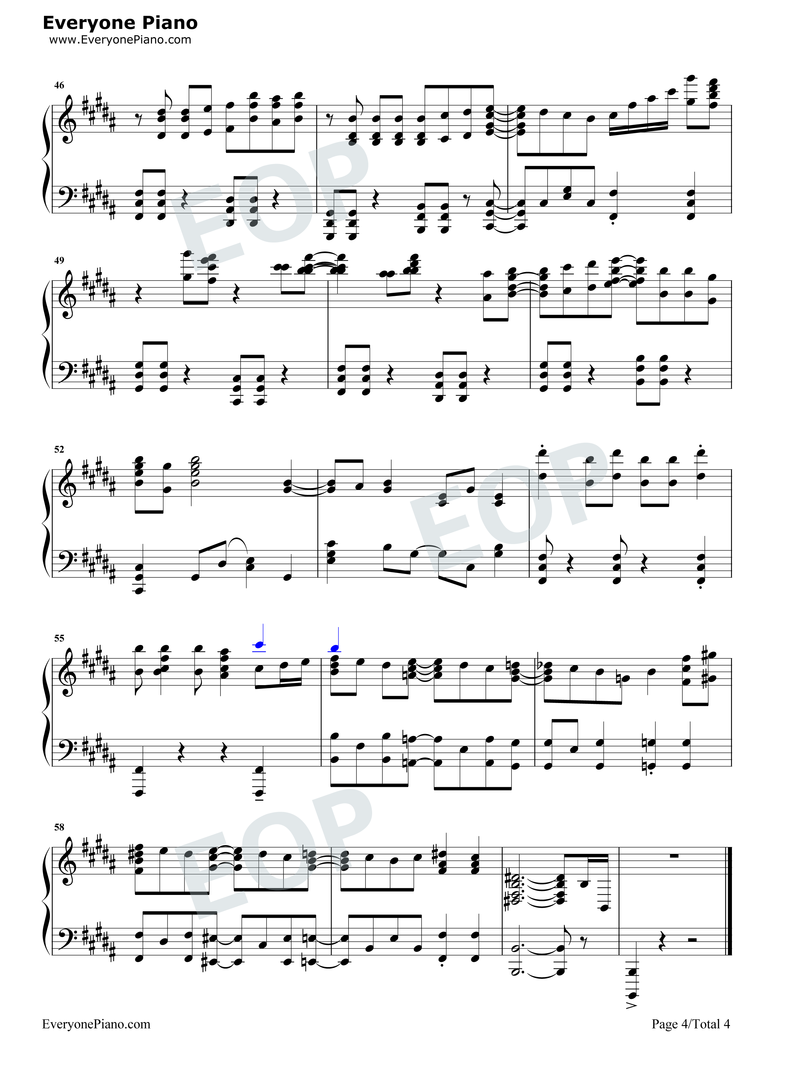 ふたりの羽根钢琴谱_YURiKA