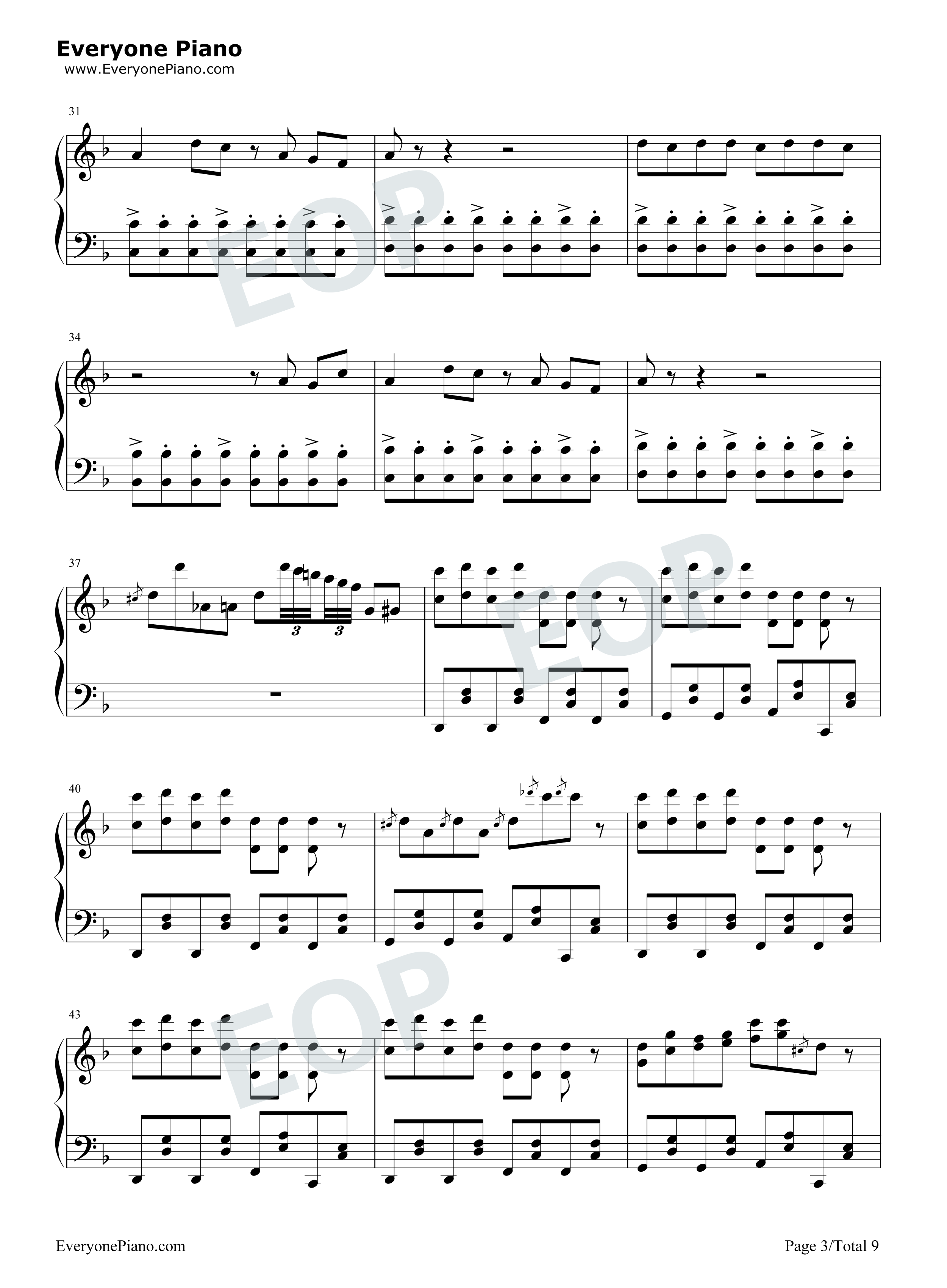 卡路里钢琴谱_火箭少女101