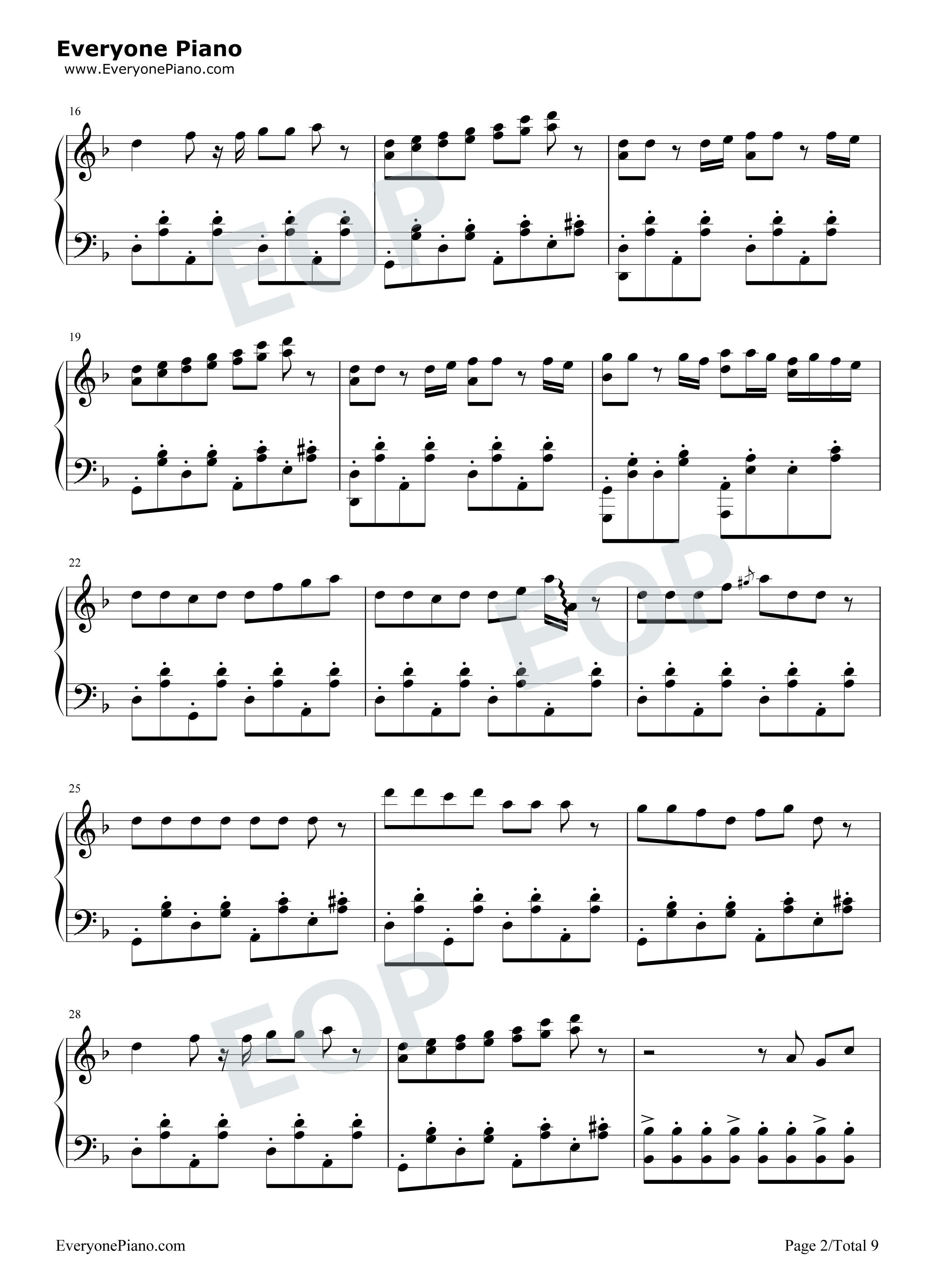 卡路里钢琴谱_火箭少女101