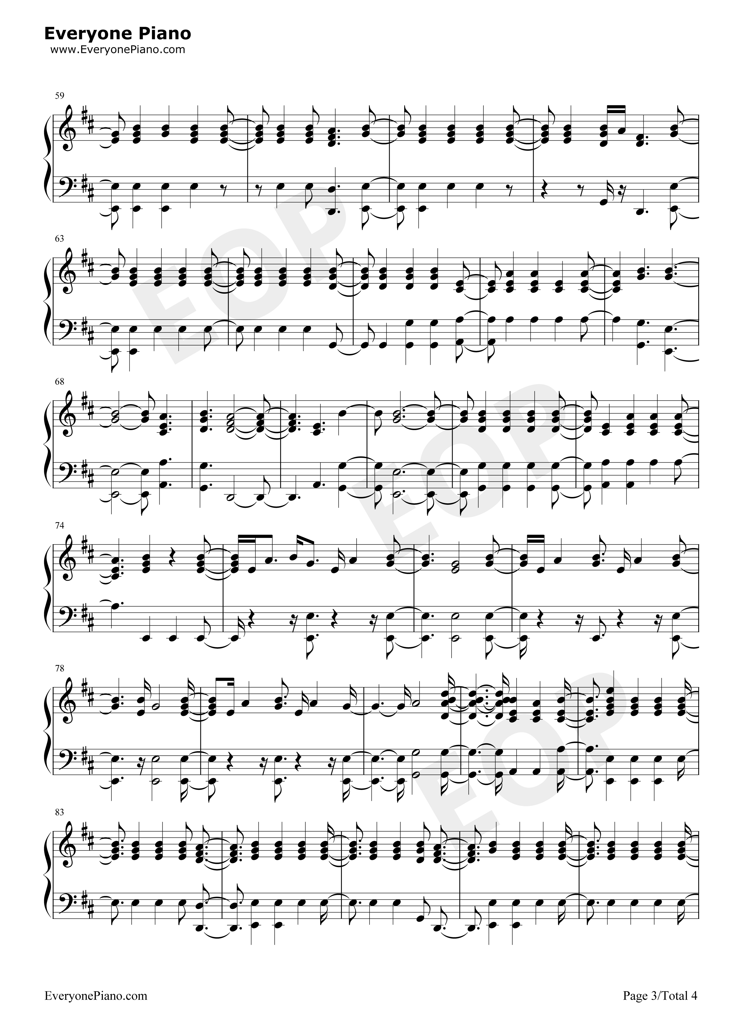 Kiwi钢琴谱_Harry_Styles