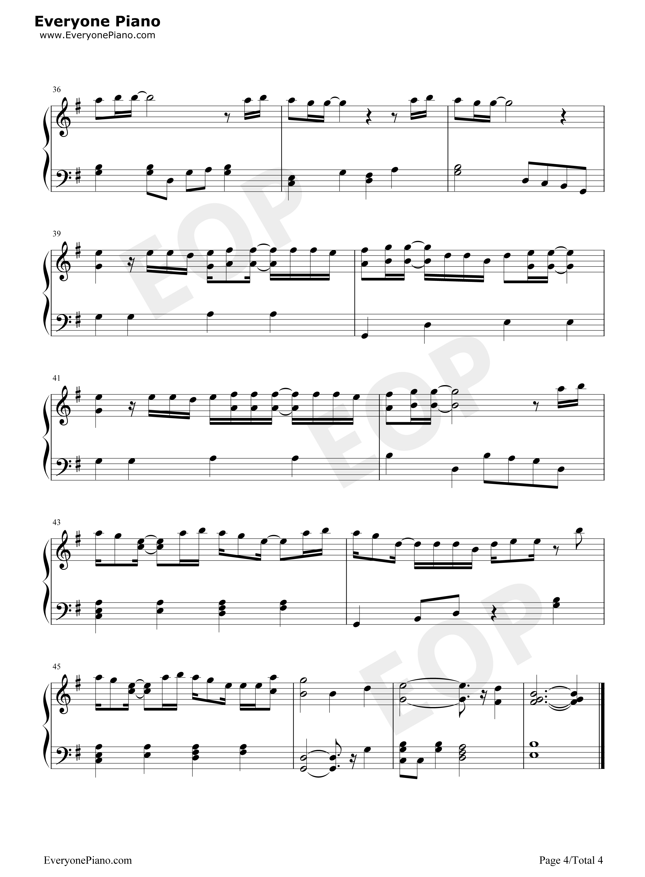 secret_base~君がくれたもの~钢琴谱_ZONE