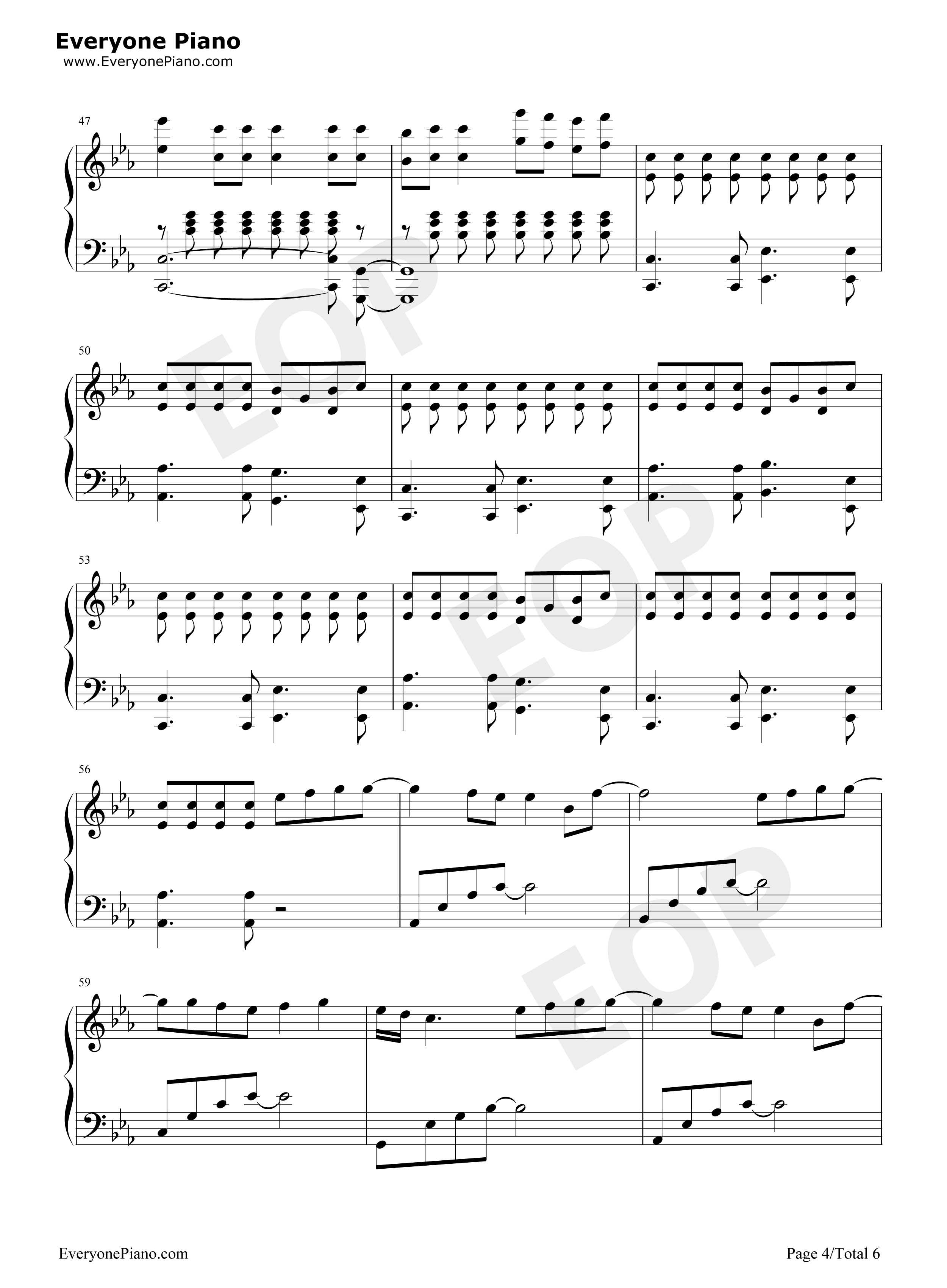 Handclap钢琴谱_Fitz_&_The_Tantrums